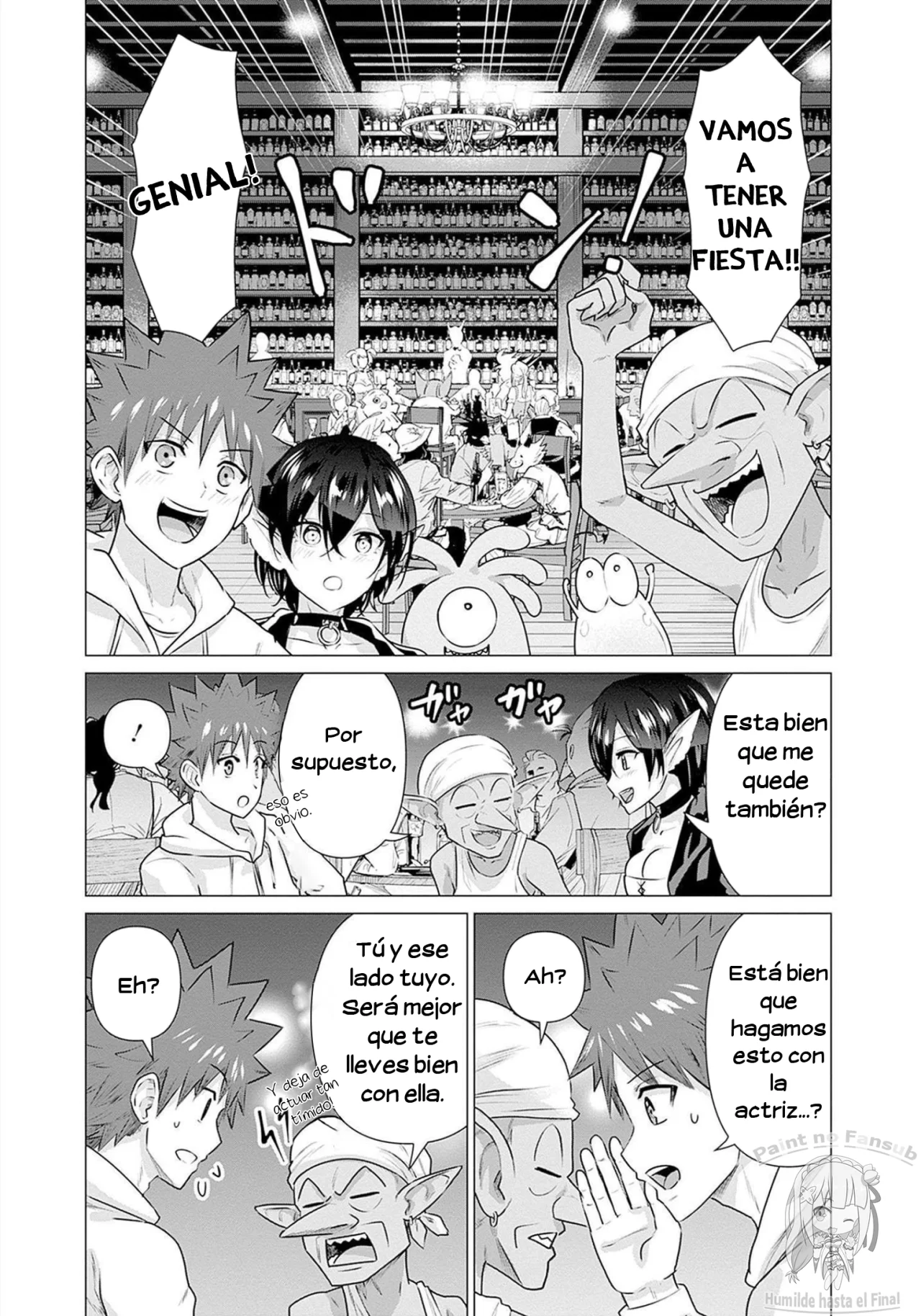 Isekai Pornstar ~Shiru danyuu ga isekai tensei shite ero chishiki furu katsuyo de musou danyuu ni naru hanashi Capitulo 13: Comida después de la Fiesta, Actor y Actriz (1) página 5