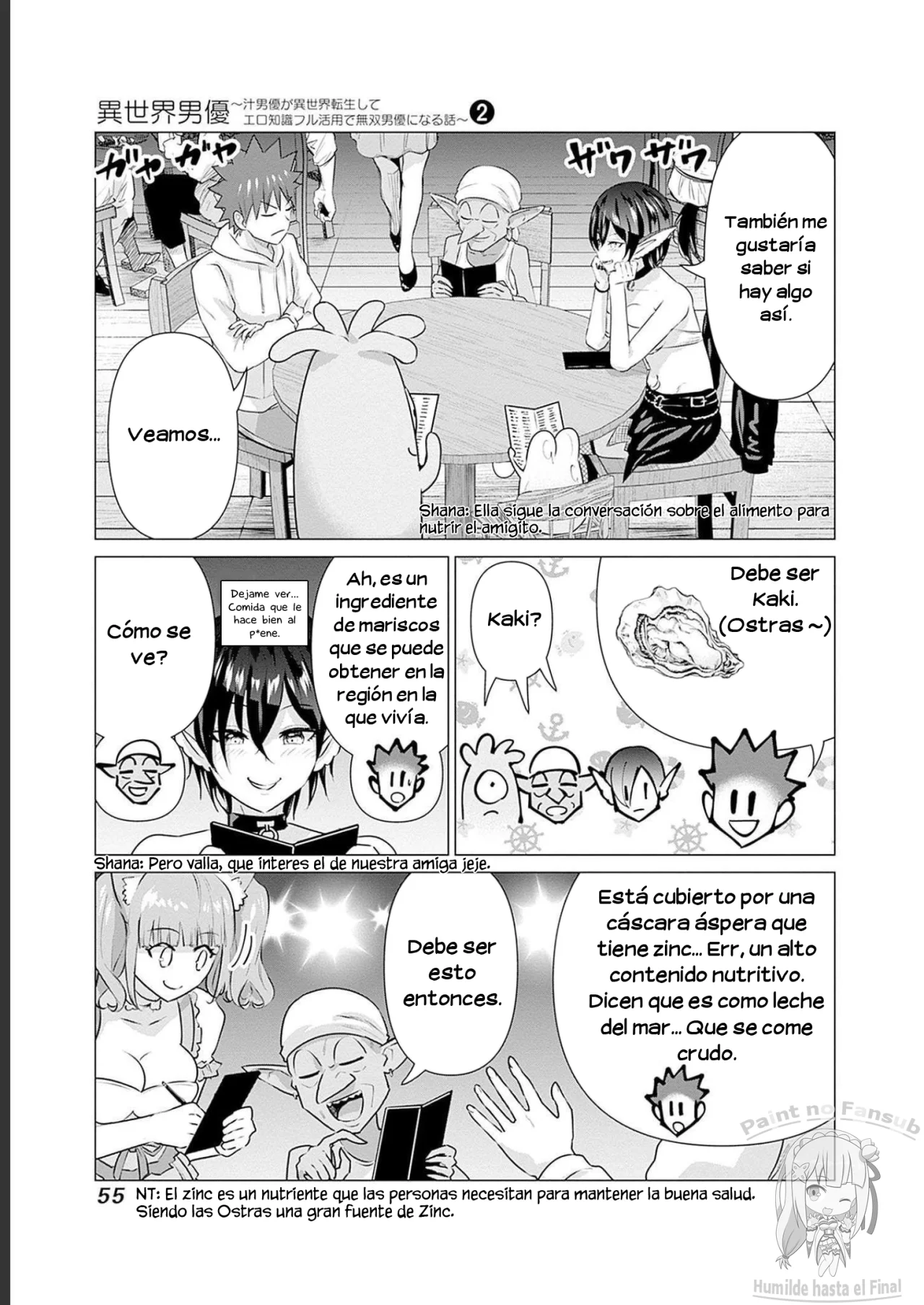 Isekai Pornstar ~Shiru danyuu ga isekai tensei shite ero chishiki furu katsuyo de musou danyuu ni naru hanashi Capitulo 13: Comida después de la Fiesta, Actor y Actriz (1) página 7