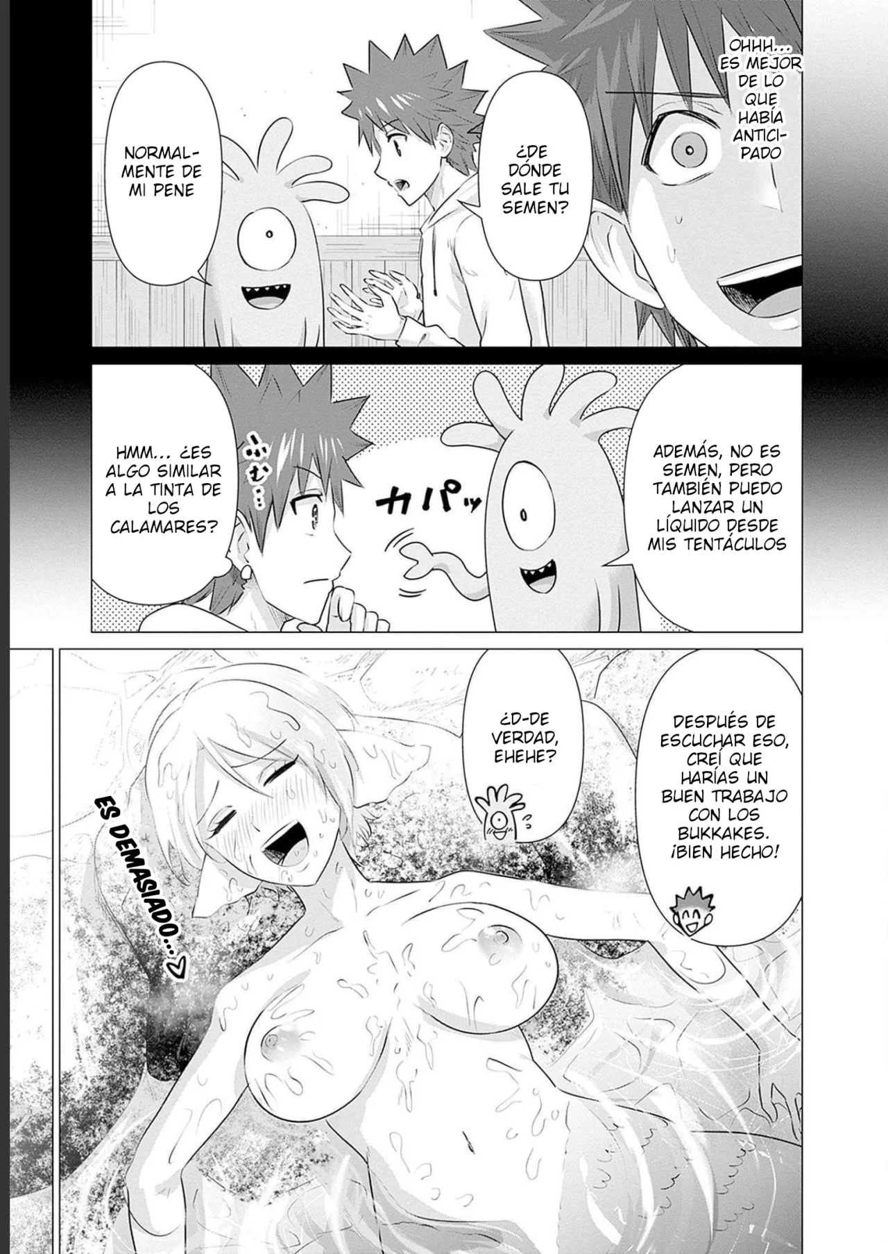 Isekai Pornstar ~Shiru danyuu ga isekai tensei shite ero chishiki furu katsuyo de musou danyuu ni naru hanashi Capitulo 17: Sirena y el Onsen Secreto 2 página 14