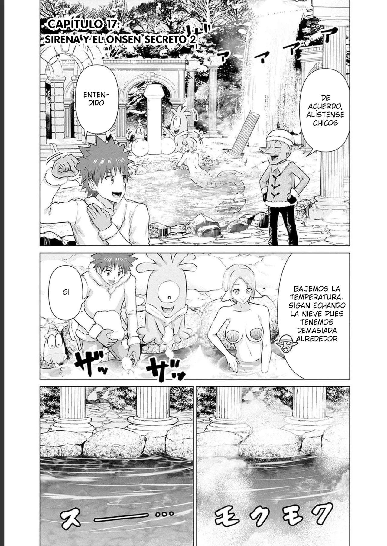 Isekai Pornstar ~Shiru danyuu ga isekai tensei shite ero chishiki furu katsuyo de musou danyuu ni naru hanashi Capitulo 17: Sirena y el Onsen Secreto 2 página 2