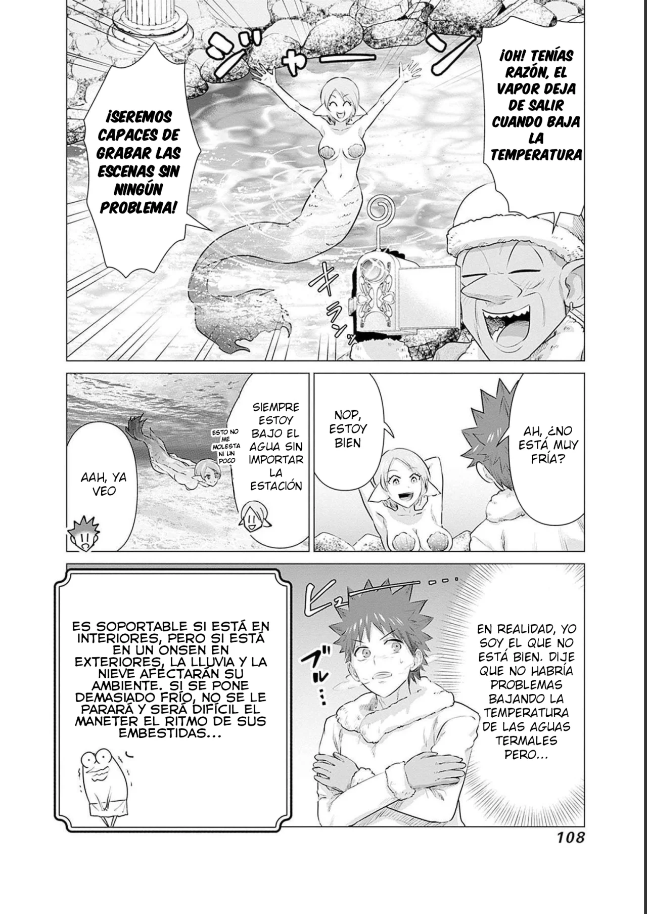 Isekai Pornstar ~Shiru danyuu ga isekai tensei shite ero chishiki furu katsuyo de musou danyuu ni naru hanashi Capitulo 17: Sirena y el Onsen Secreto 2 página 3