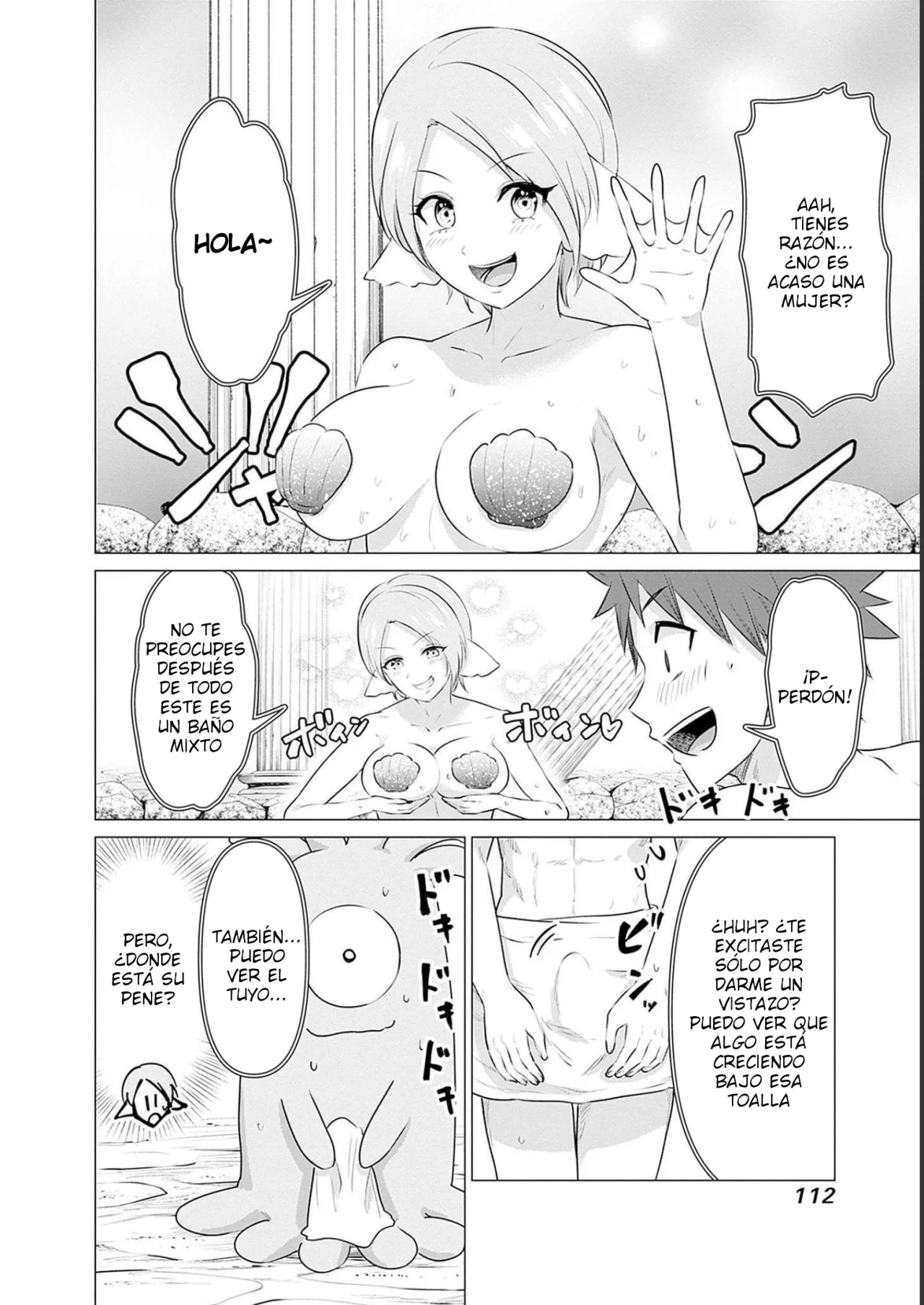 Isekai Pornstar ~Shiru danyuu ga isekai tensei shite ero chishiki furu katsuyo de musou danyuu ni naru hanashi Capitulo 17: Sirena y el Onsen Secreto 2 página 7