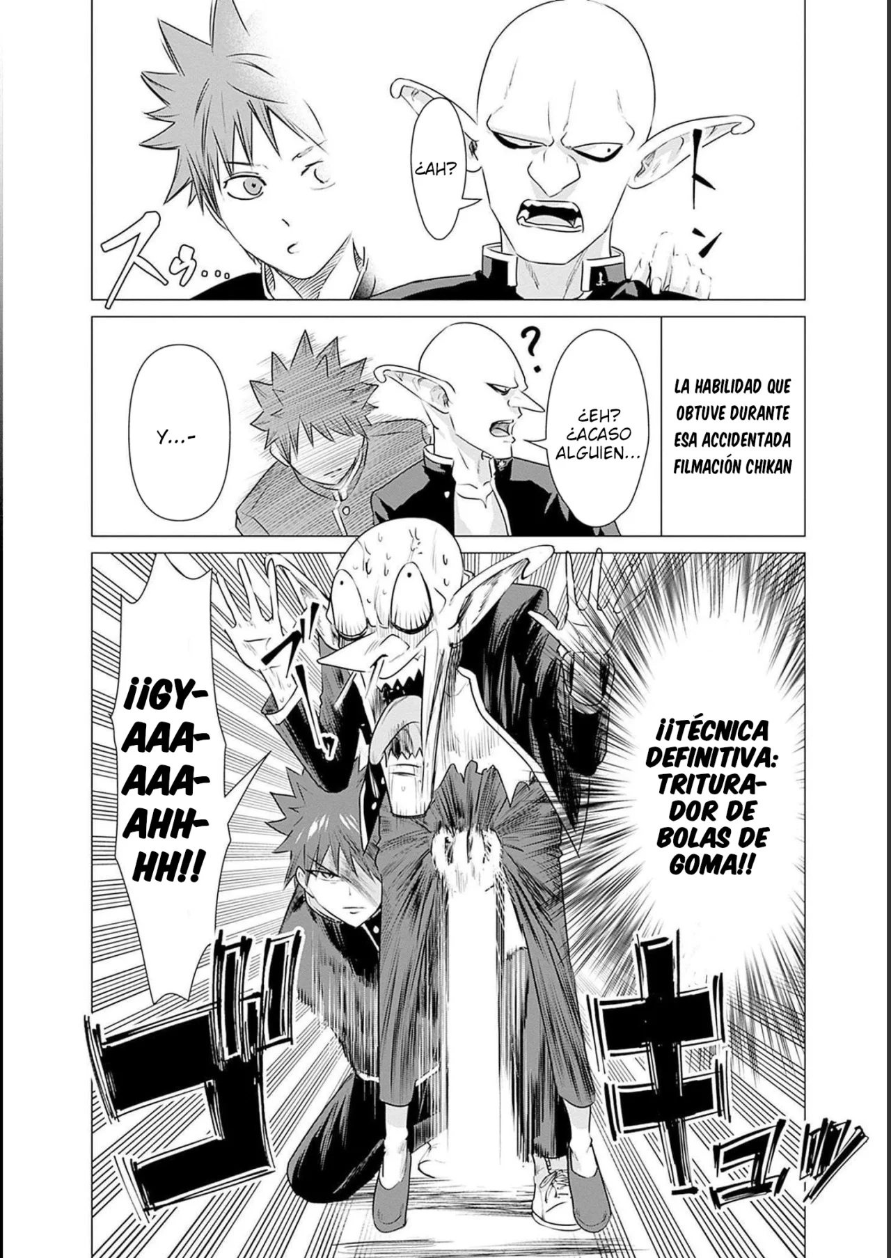 Isekai Pornstar ~Shiru danyuu ga isekai tensei shite ero chishiki furu katsuyo de musou danyuu ni naru hanashi Capitulo 19: Ogresa y Filmar en la Escuela 2 página 9