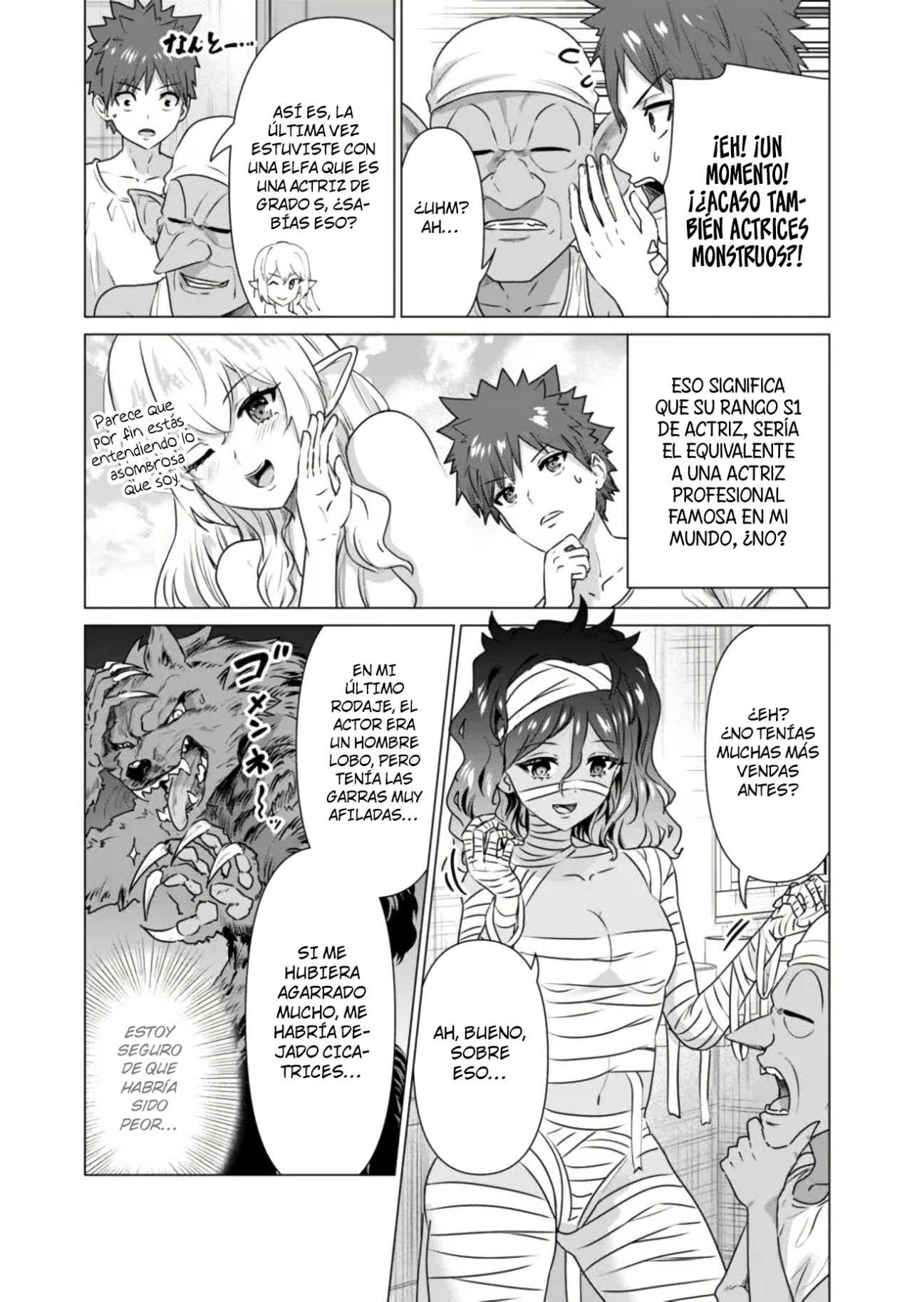 Isekai Pornstar ~Shiru danyuu ga isekai tensei shite ero chishiki furu katsuyo de musou danyuu ni naru hanashi Capitulo 2.1 página 15