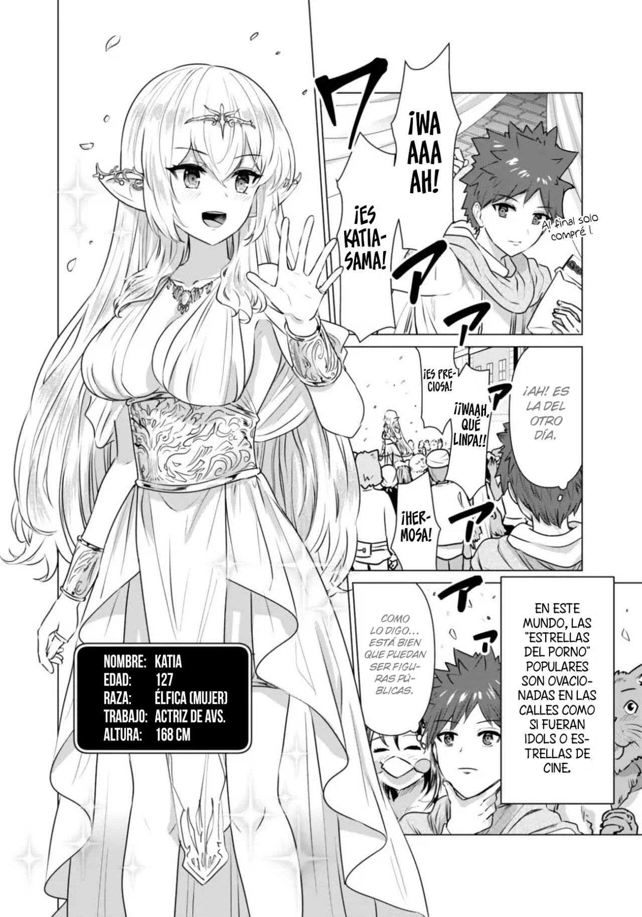 Isekai Pornstar ~Shiru danyuu ga isekai tensei shite ero chishiki furu katsuyo de musou danyuu ni naru hanashi Capitulo 2.1 página 6