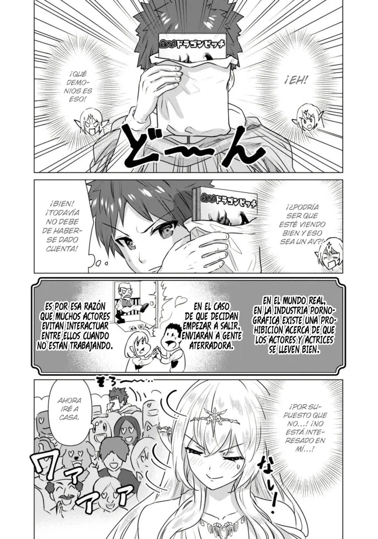 Isekai Pornstar ~Shiru danyuu ga isekai tensei shite ero chishiki furu katsuyo de musou danyuu ni naru hanashi Capitulo 2.1 página 8