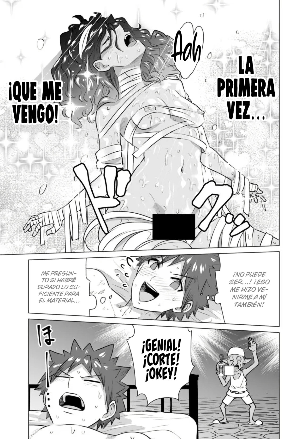 Isekai Pornstar ~Shiru danyuu ga isekai tensei shite ero chishiki furu katsuyo de musou danyuu ni naru hanashi Capitulo 2.2 página 15