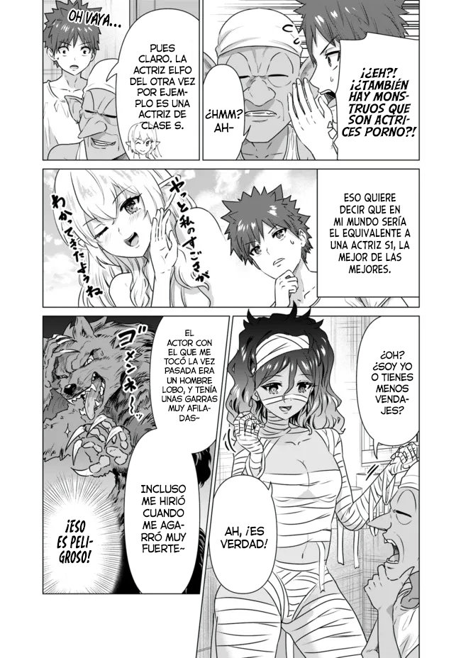 Isekai Pornstar ~Shiru danyuu ga isekai tensei shite ero chishiki furu katsuyo de musou danyuu ni naru hanashi Capitulo 2 página 14