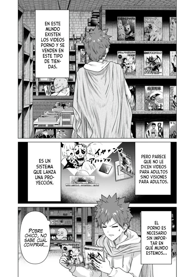 Isekai Pornstar ~Shiru danyuu ga isekai tensei shite ero chishiki furu katsuyo de musou danyuu ni naru hanashi Capitulo 2 página 4