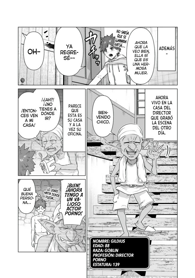 Isekai Pornstar ~Shiru danyuu ga isekai tensei shite ero chishiki furu katsuyo de musou danyuu ni naru hanashi Capitulo 2 página 8