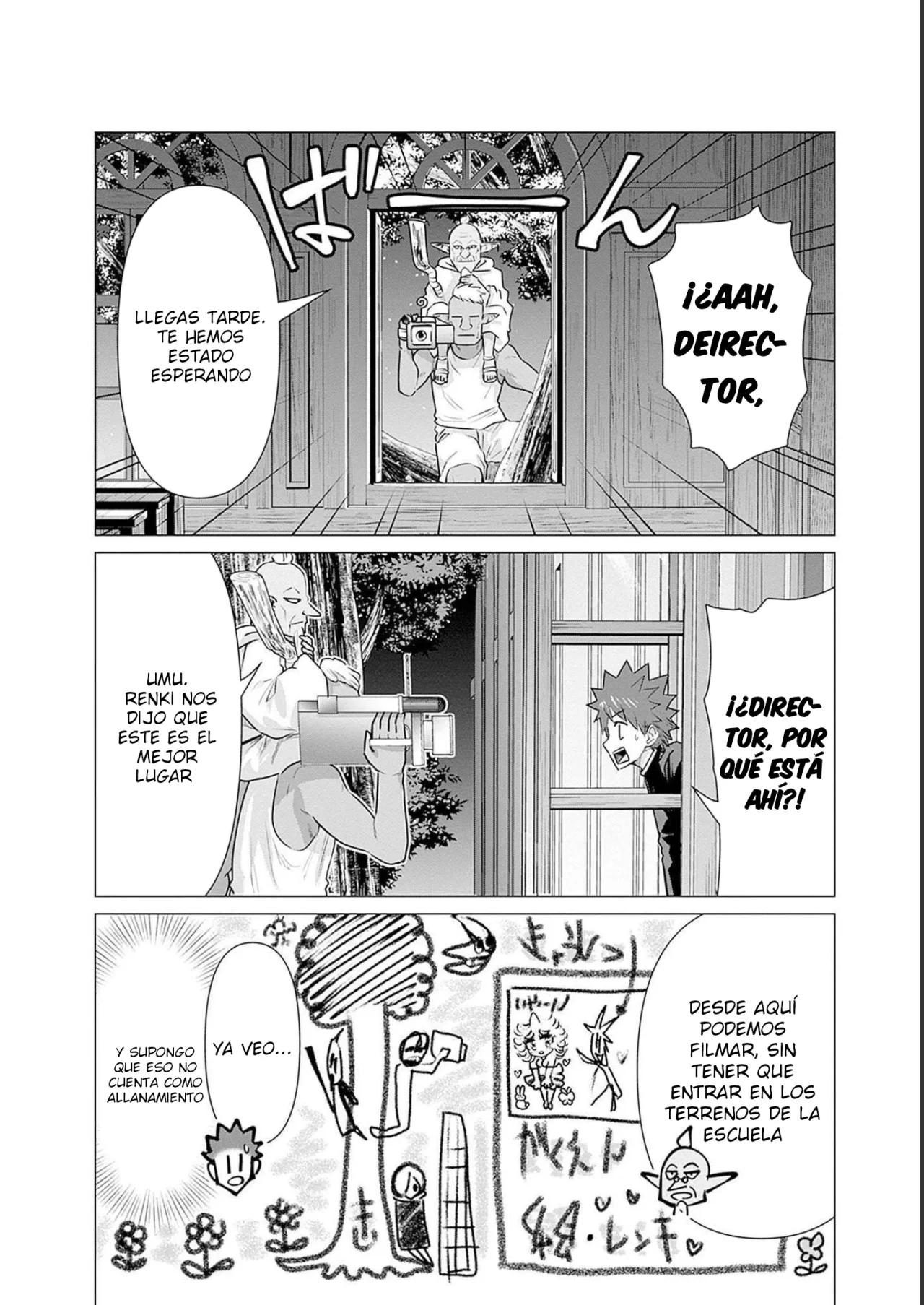 Isekai Pornstar ~Shiru danyuu ga isekai tensei shite ero chishiki furu katsuyo de musou danyuu ni naru hanashi Capitulo 20: Ogresa y Filmando en la Escuela 3 página 9