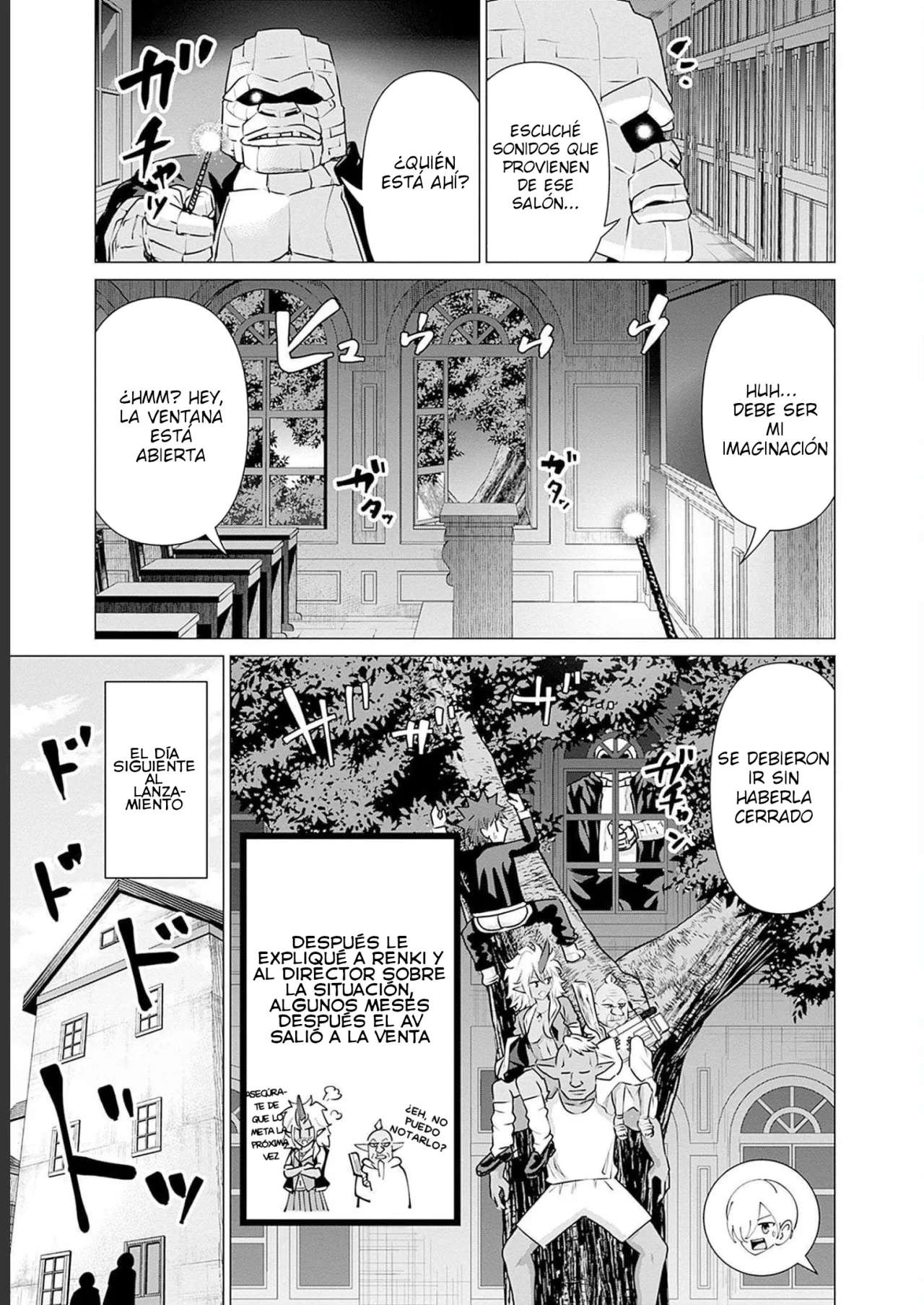 Isekai Pornstar ~Shiru danyuu ga isekai tensei shite ero chishiki furu katsuyo de musou danyuu ni naru hanashi Capitulo 21: Ogresa y Filmar en la Escuela 4 página 10