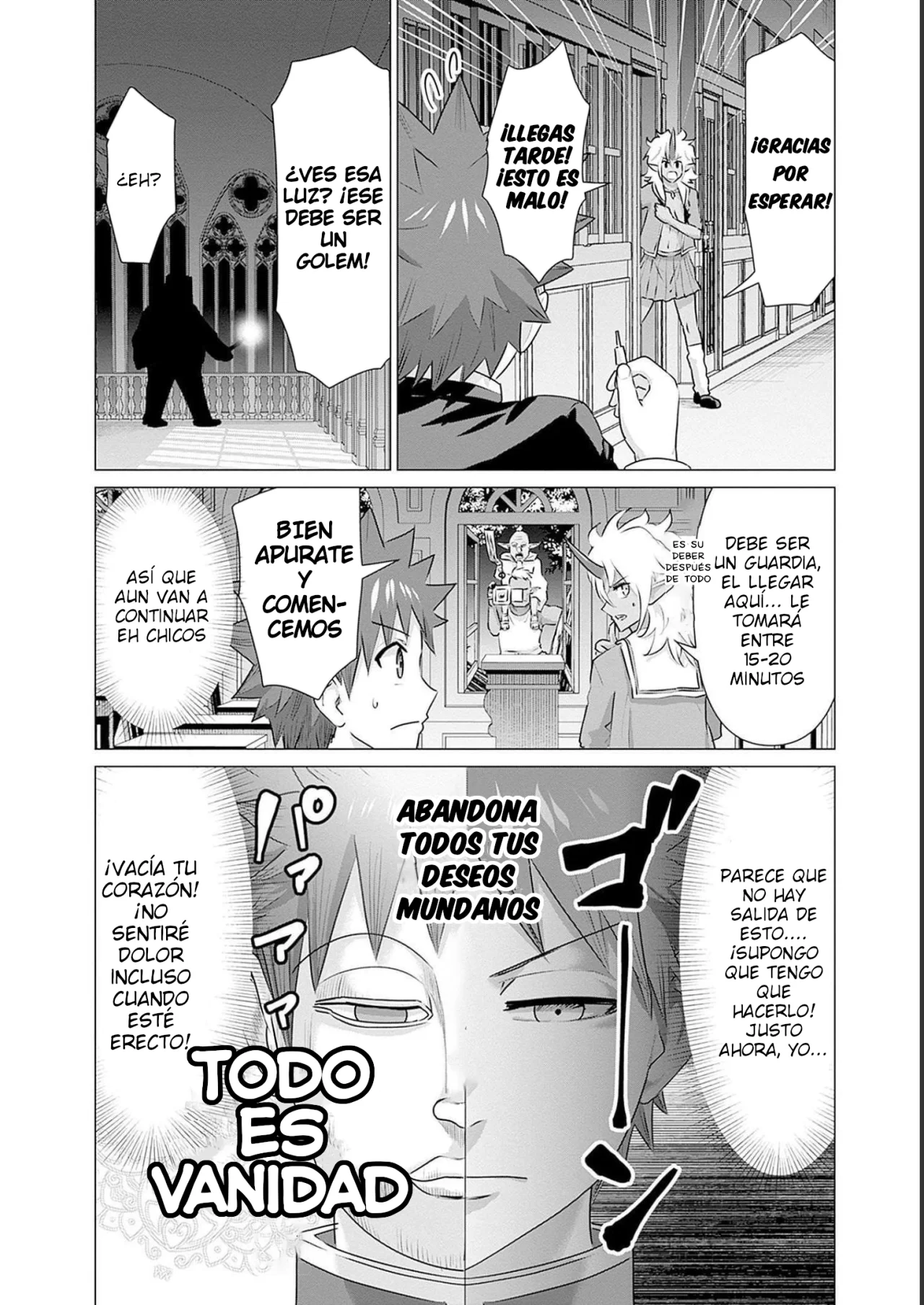 Isekai Pornstar ~Shiru danyuu ga isekai tensei shite ero chishiki furu katsuyo de musou danyuu ni naru hanashi Capitulo 21: Ogresa y Filmar en la Escuela 4 página 5