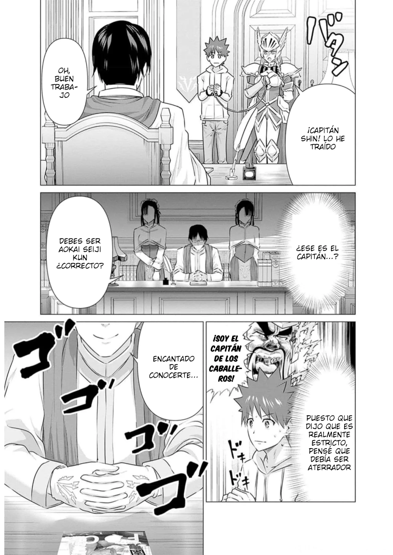 Isekai Pornstar ~Shiru danyuu ga isekai tensei shite ero chishiki furu katsuyo de musou danyuu ni naru hanashi Capitulo 22: Capitán de los Caballeros y la Ley de AV 1 página 8