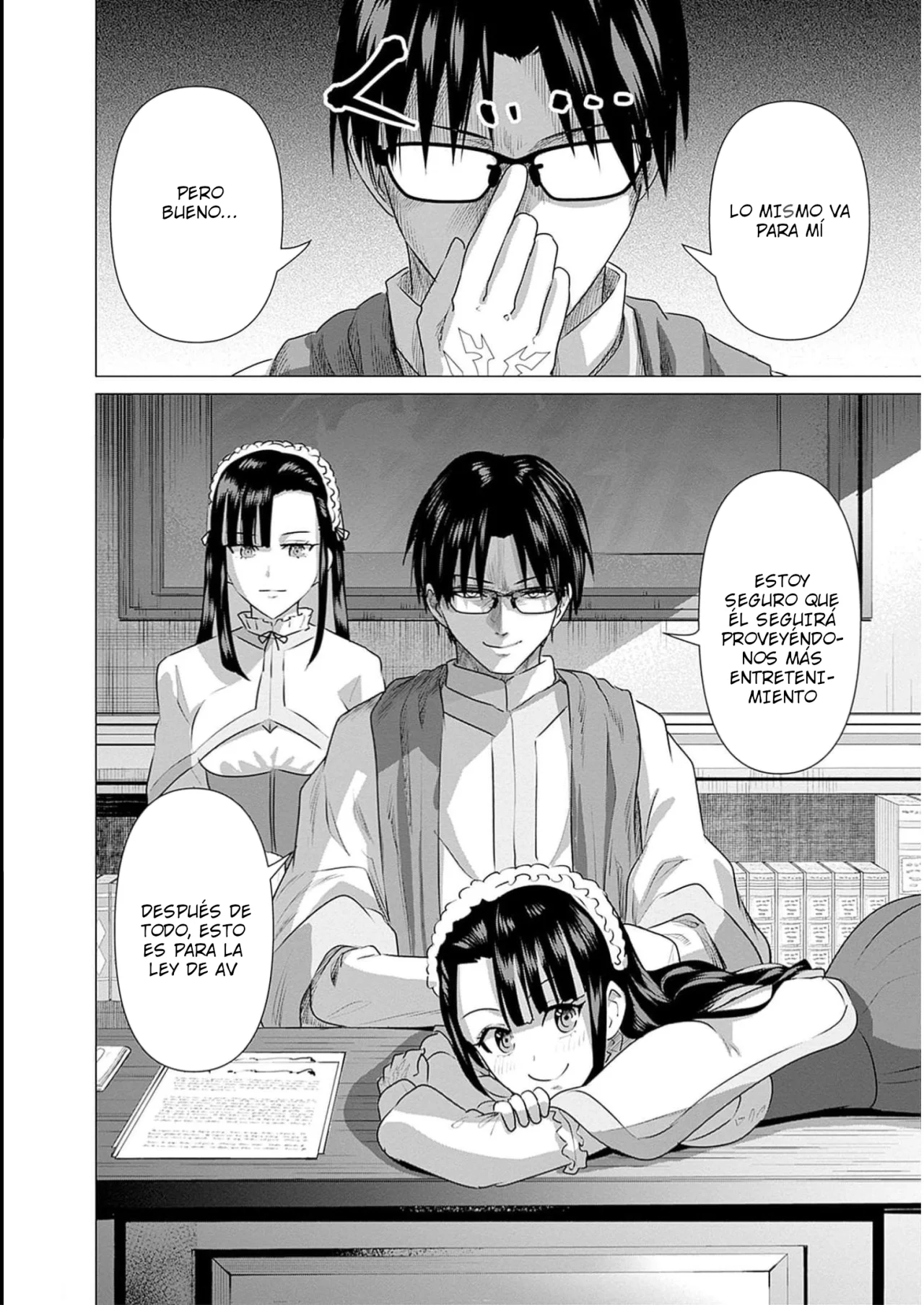 Isekai Pornstar ~Shiru danyuu ga isekai tensei shite ero chishiki furu katsuyo de musou danyuu ni naru hanashi Capitulo 23: Capitán de los Caballeros y la Ley de AV 2 página 15