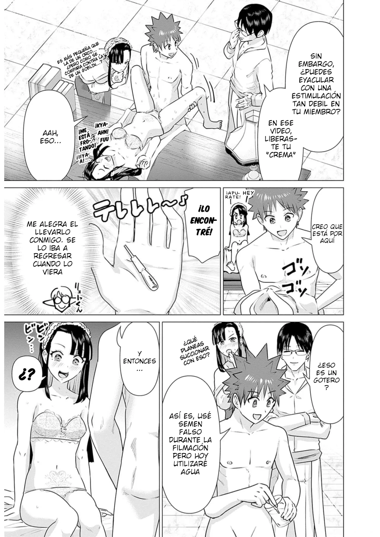 Isekai Pornstar ~Shiru danyuu ga isekai tensei shite ero chishiki furu katsuyo de musou danyuu ni naru hanashi Capitulo 23: Capitán de los Caballeros y la Ley de AV 2 página 8