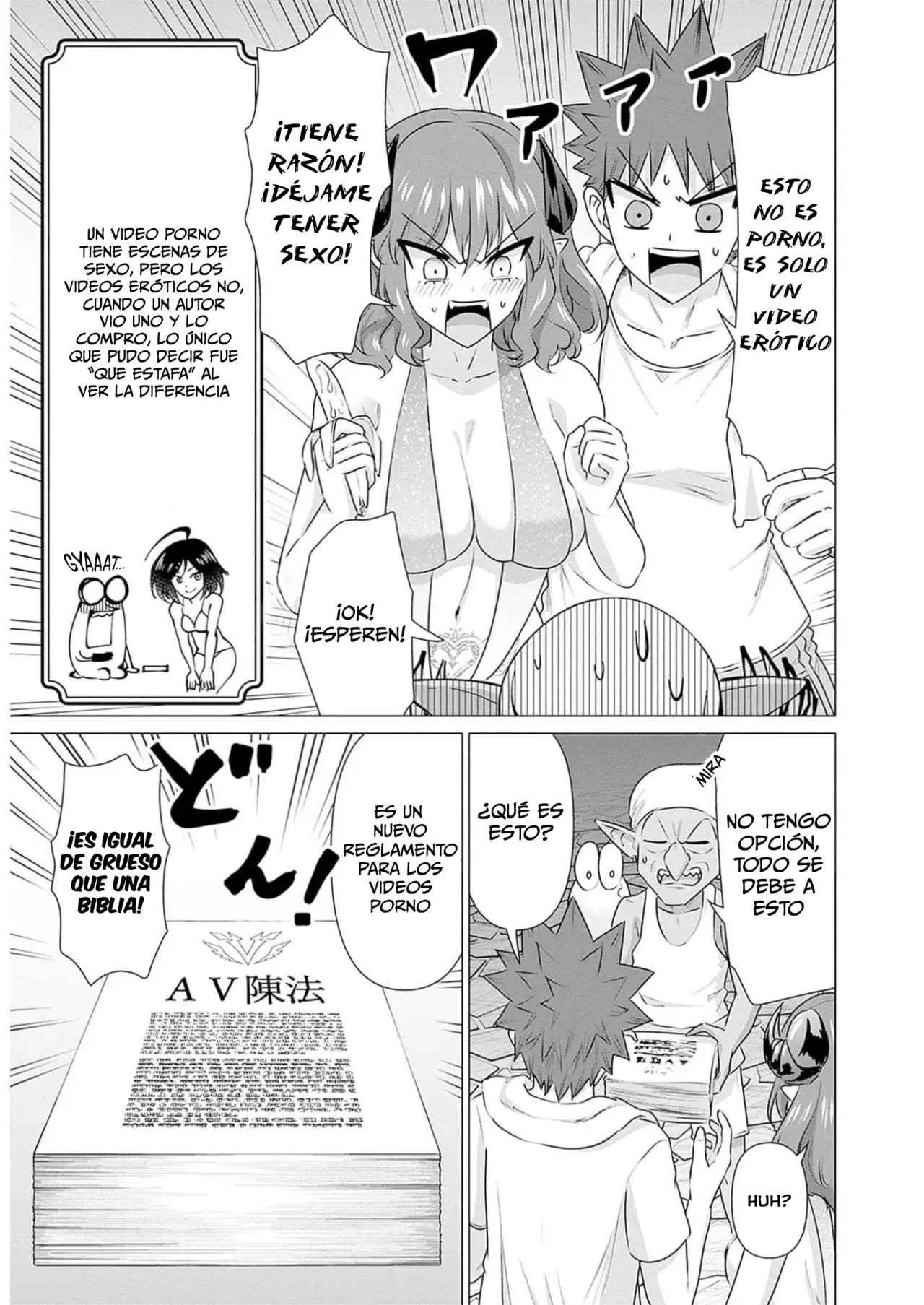 Isekai Pornstar ~Shiru danyuu ga isekai tensei shite ero chishiki furu katsuyo de musou danyuu ni naru hanashi Capitulo 24: Súcubo y la belleza legendaria (1) página 12