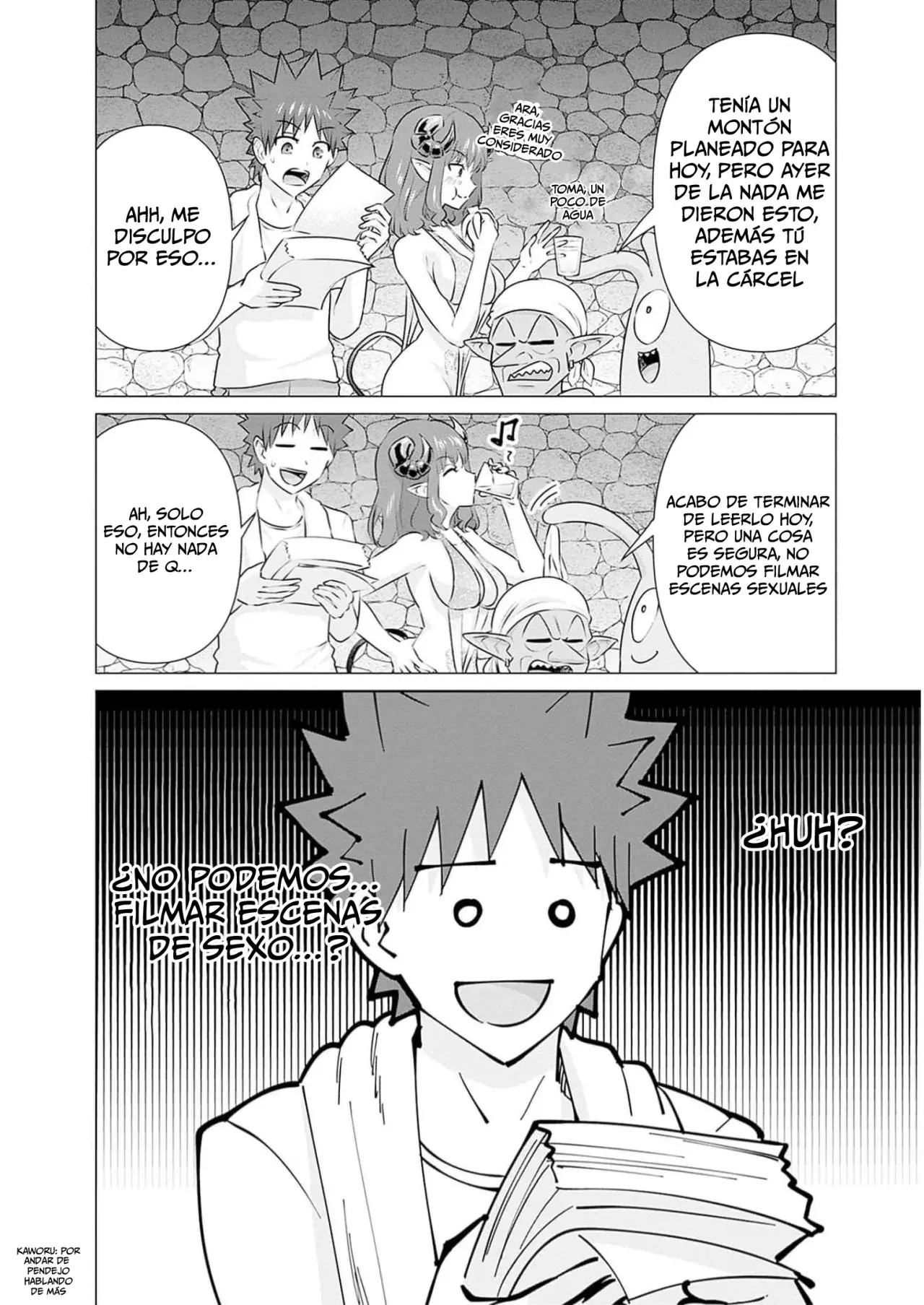 Isekai Pornstar ~Shiru danyuu ga isekai tensei shite ero chishiki furu katsuyo de musou danyuu ni naru hanashi Capitulo 24: Súcubo y la belleza legendaria (1) página 13
