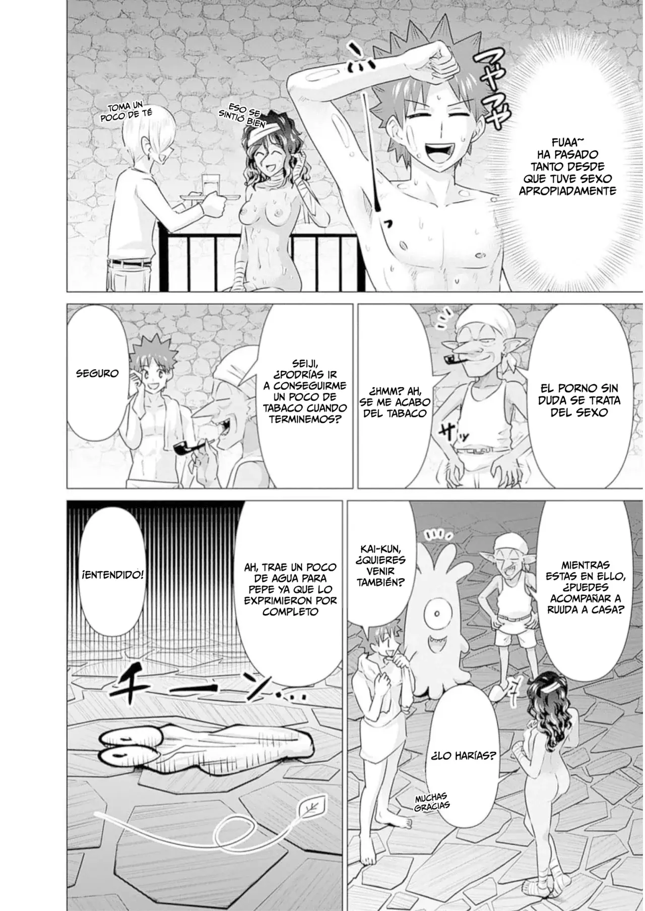 Isekai Pornstar ~Shiru danyuu ga isekai tensei shite ero chishiki furu katsuyo de musou danyuu ni naru hanashi Capitulo 26: Momia y la filmación habitual página 9