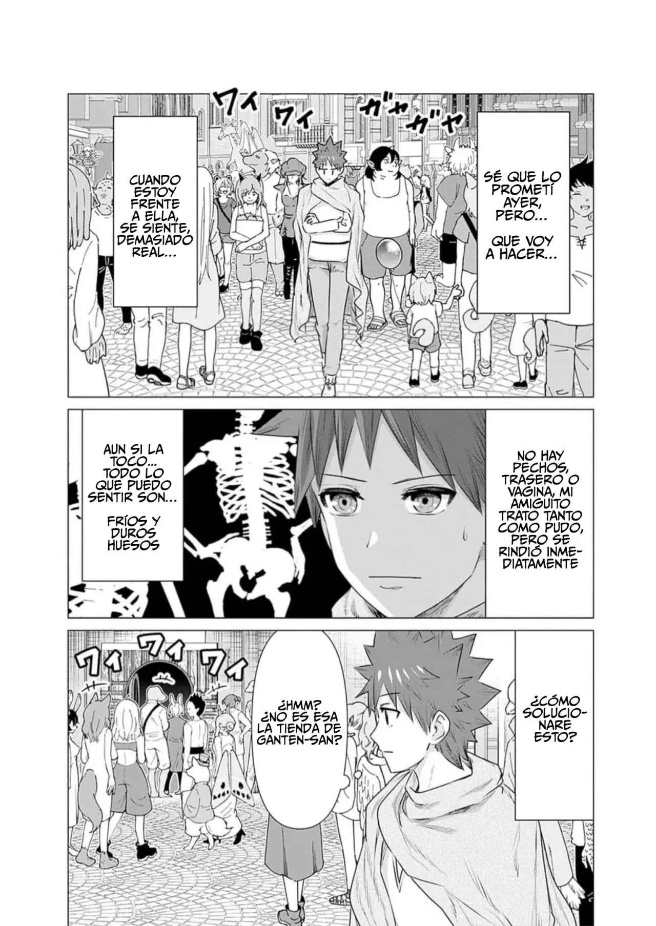 Isekai Pornstar ~Shiru danyuu ga isekai tensei shite ero chishiki furu katsuyo de musou danyuu ni naru hanashi Capitulo 27: La solicitud de un esqueleto 1 página 11