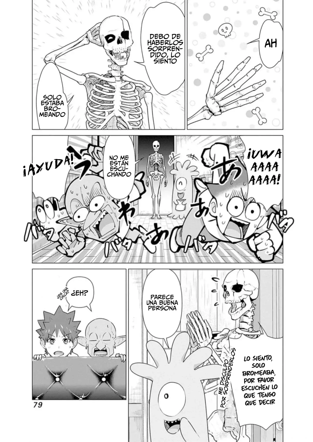 Isekai Pornstar ~Shiru danyuu ga isekai tensei shite ero chishiki furu katsuyo de musou danyuu ni naru hanashi Capitulo 27: La solicitud de un esqueleto 1 página 4