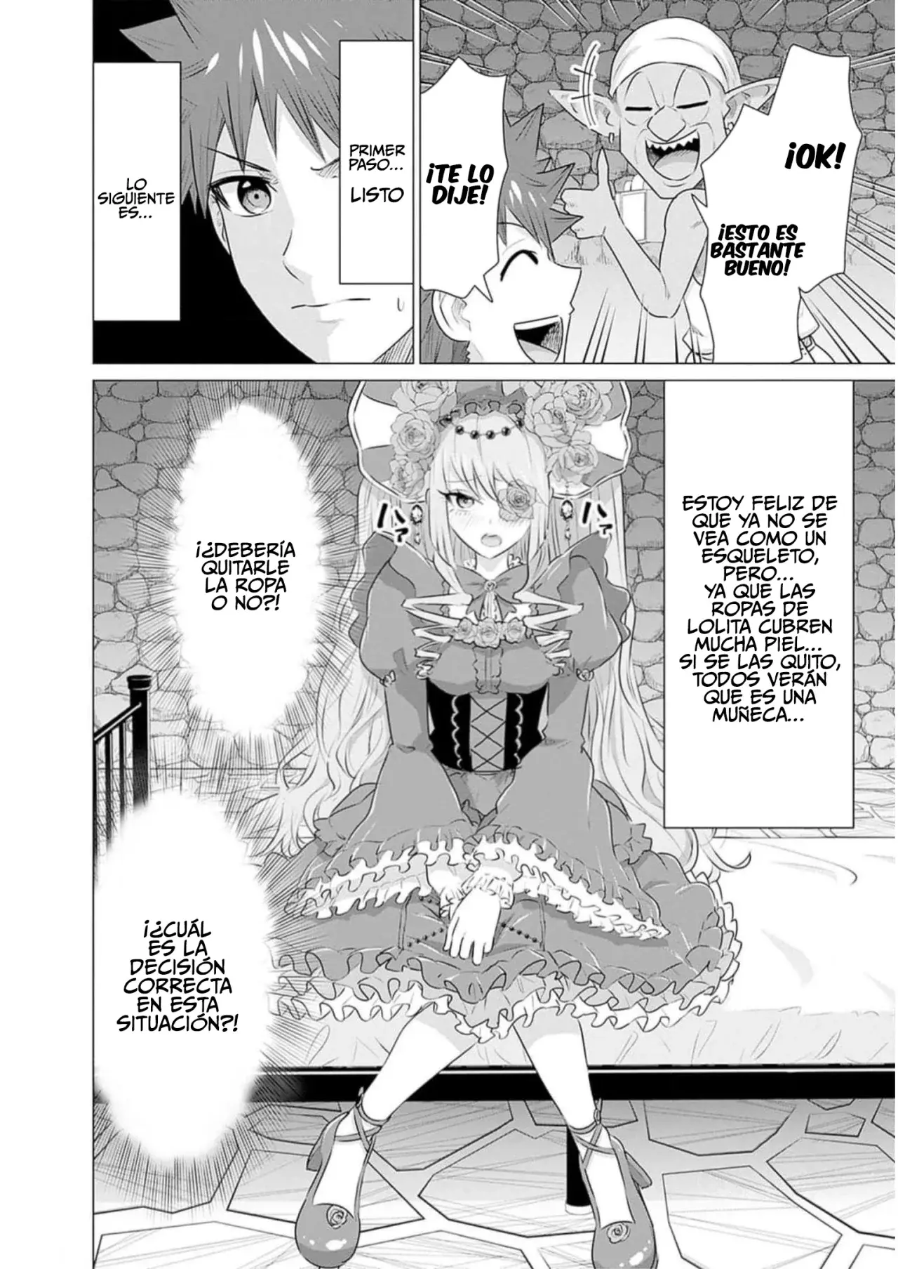 Isekai Pornstar ~Shiru danyuu ga isekai tensei shite ero chishiki furu katsuyo de musou danyuu ni naru hanashi Capitulo 28: La Solicitud de un Esqueleto 2 página 11