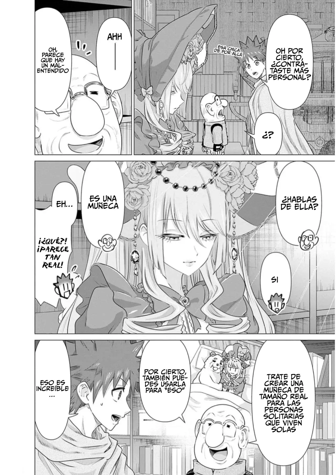 Isekai Pornstar ~Shiru danyuu ga isekai tensei shite ero chishiki furu katsuyo de musou danyuu ni naru hanashi Capitulo 28: La Solicitud de un Esqueleto 2 página 3