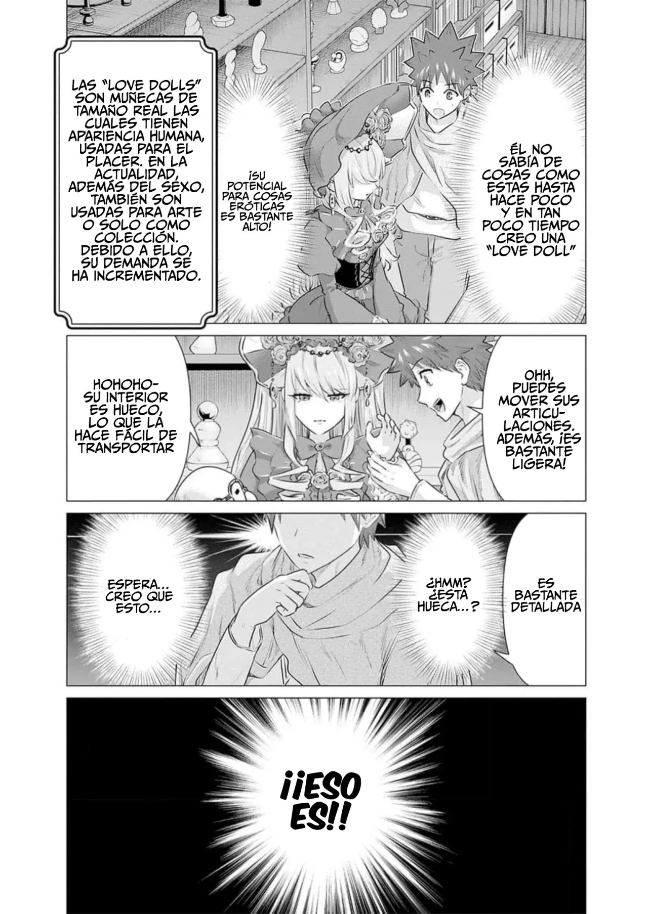 Isekai Pornstar ~Shiru danyuu ga isekai tensei shite ero chishiki furu katsuyo de musou danyuu ni naru hanashi Capitulo 28: La Solicitud de un Esqueleto 2 página 4