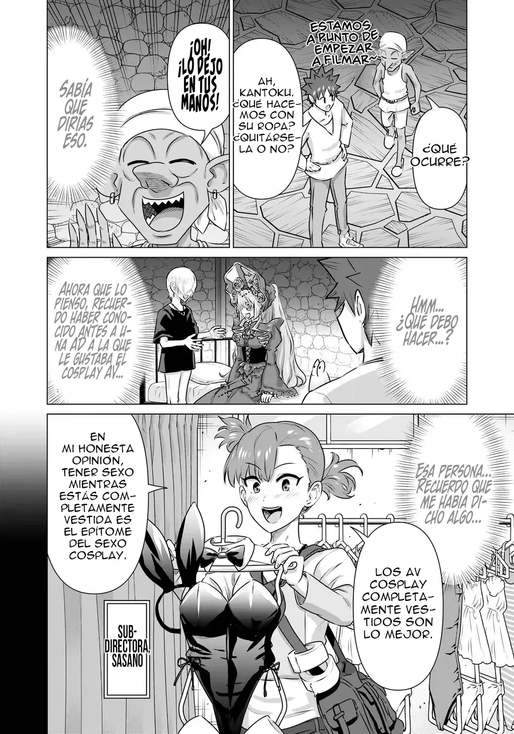 Isekai Pornstar ~Shiru danyuu ga isekai tensei shite ero chishiki furu katsuyo de musou danyuu ni naru hanashi Capitulo 29 página 5