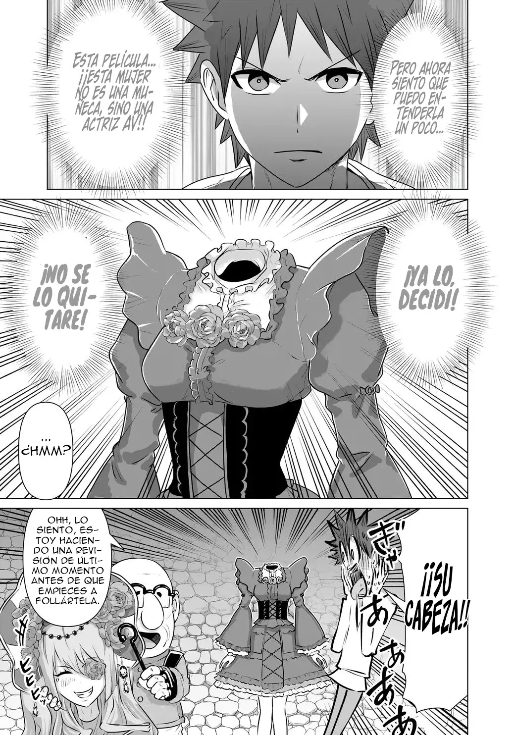 Isekai Pornstar ~Shiru danyuu ga isekai tensei shite ero chishiki furu katsuyo de musou danyuu ni naru hanashi Capitulo 29 página 8