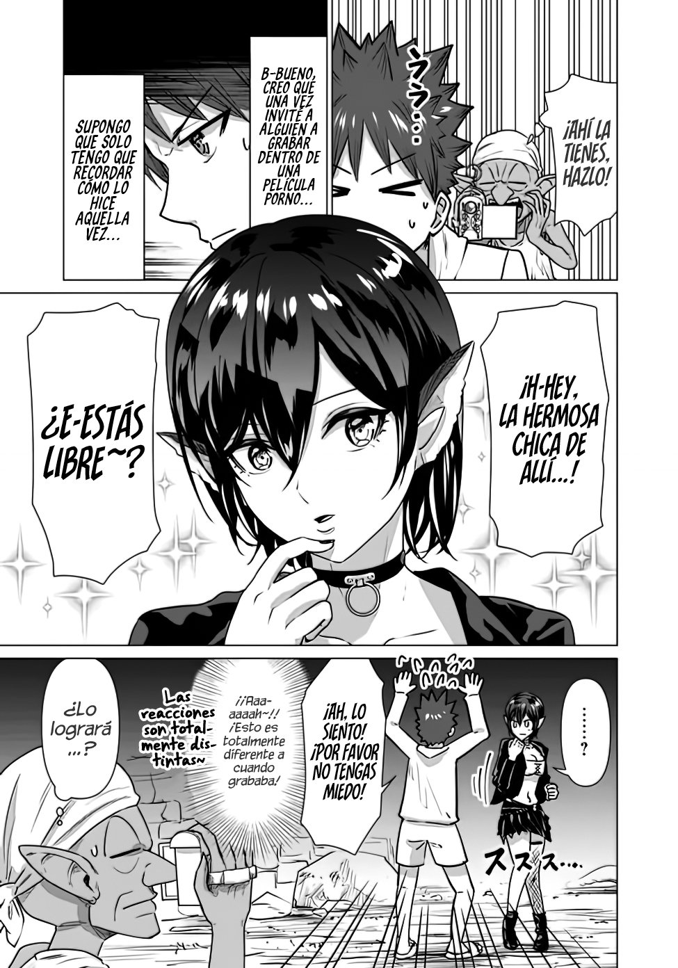 Isekai Pornstar ~Shiru danyuu ga isekai tensei shite ero chishiki furu katsuyo de musou danyuu ni naru hanashi Capitulo 3 página 10