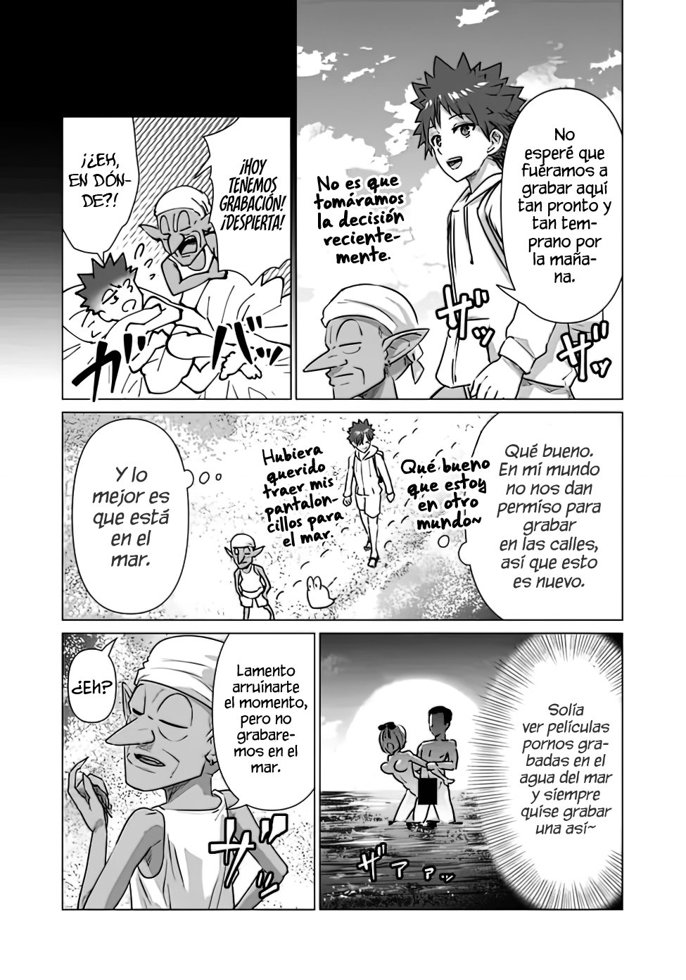 Isekai Pornstar ~Shiru danyuu ga isekai tensei shite ero chishiki furu katsuyo de musou danyuu ni naru hanashi Capitulo 3 página 5