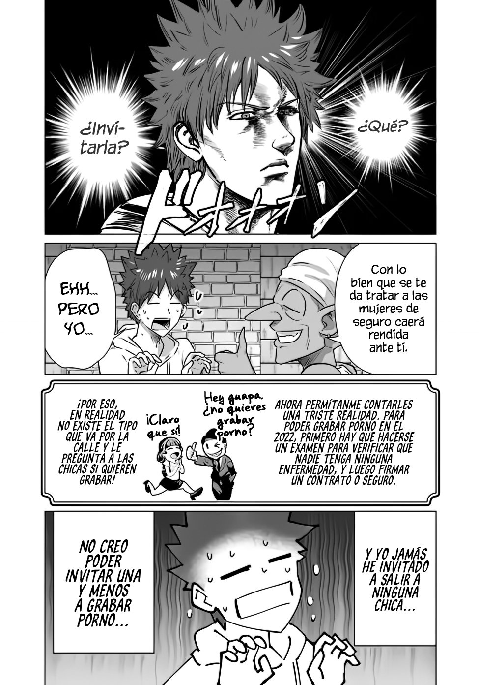 Isekai Pornstar ~Shiru danyuu ga isekai tensei shite ero chishiki furu katsuyo de musou danyuu ni naru hanashi Capitulo 3 página 8