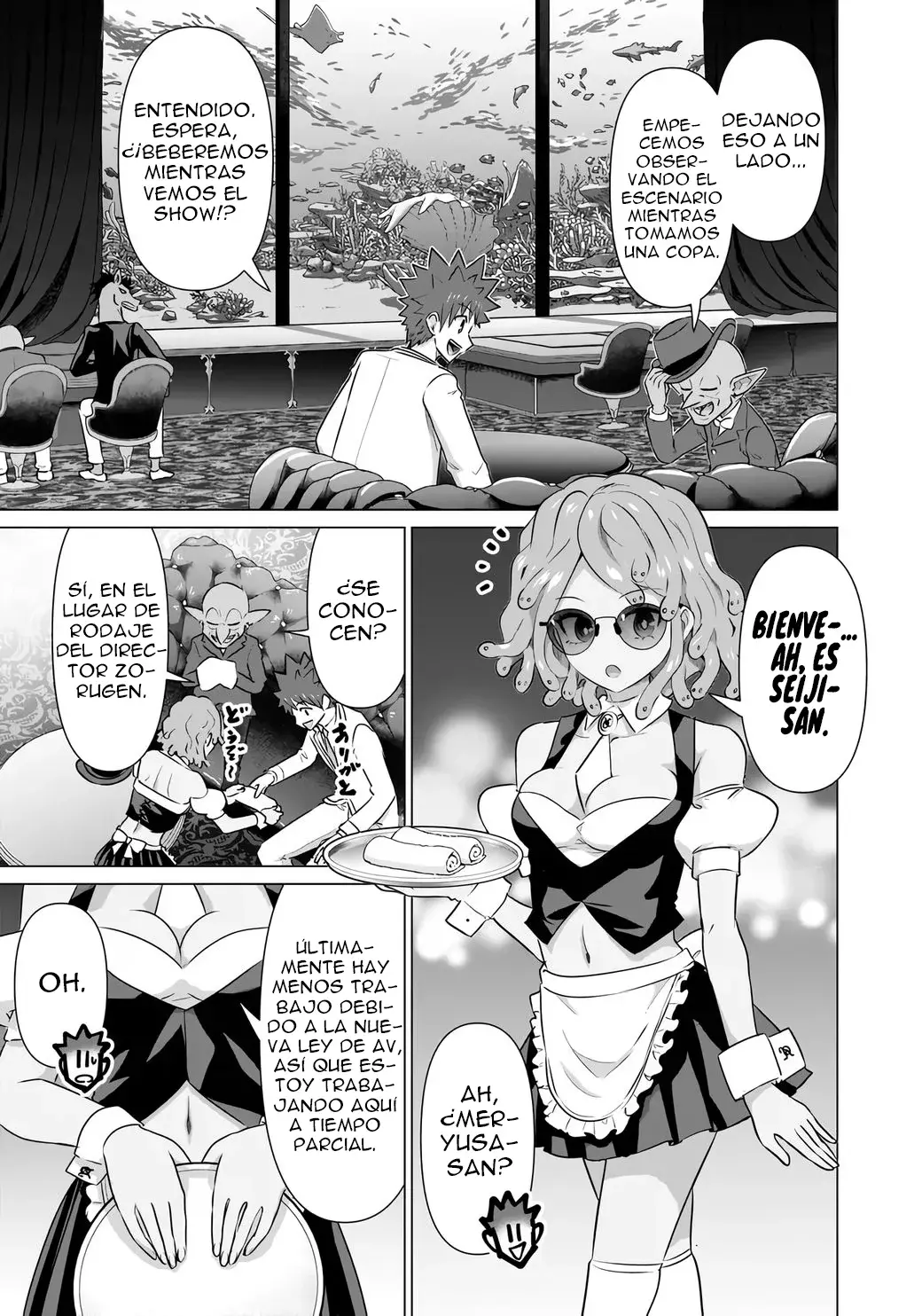 Isekai Pornstar ~Shiru danyuu ga isekai tensei shite ero chishiki furu katsuyo de musou danyuu ni naru hanashi Capitulo 30 página 14