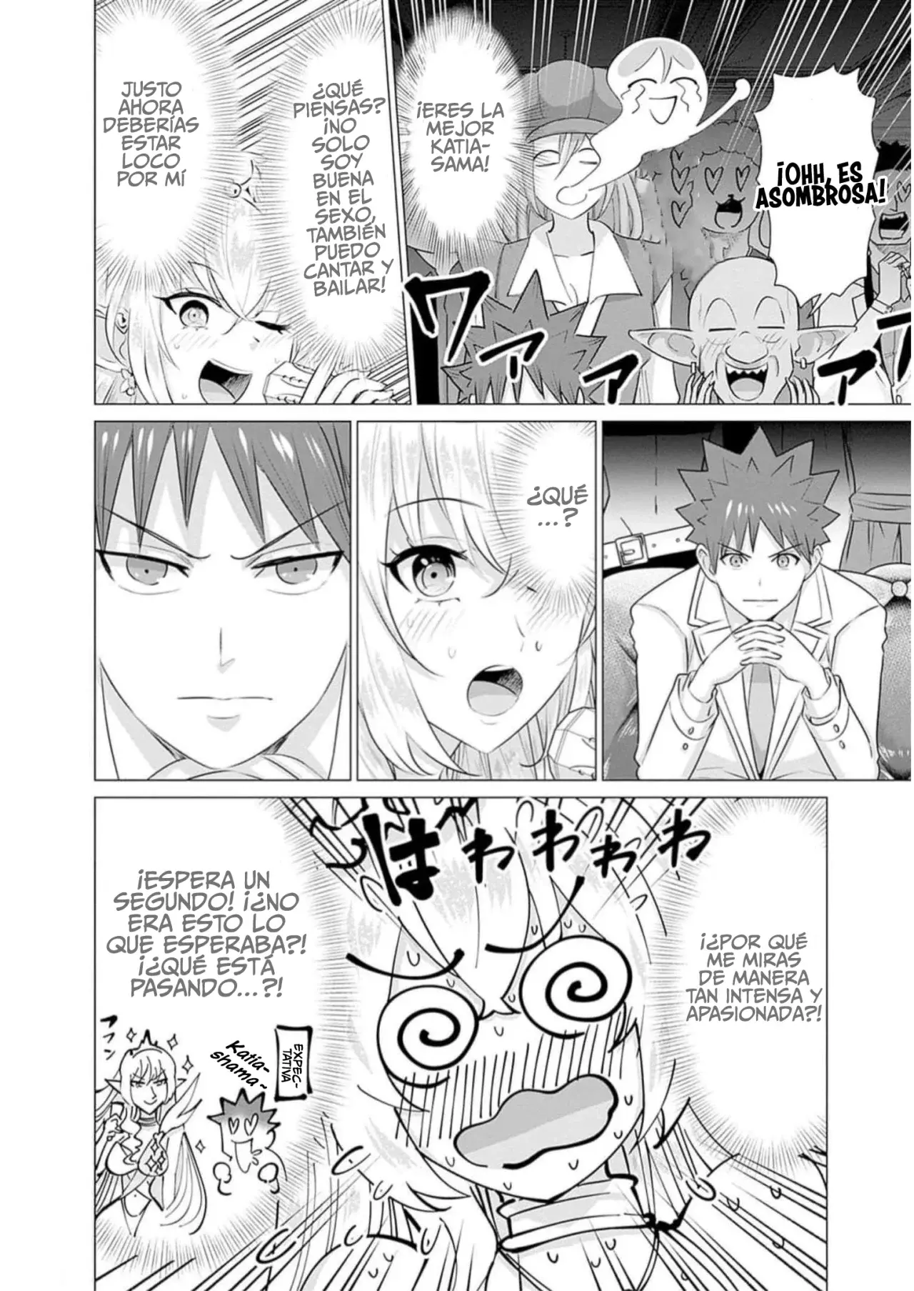 Isekai Pornstar ~Shiru danyuu ga isekai tensei shite ero chishiki furu katsuyo de musou danyuu ni naru hanashi Capitulo 31: Una noche en V-Queensland 2 página 14