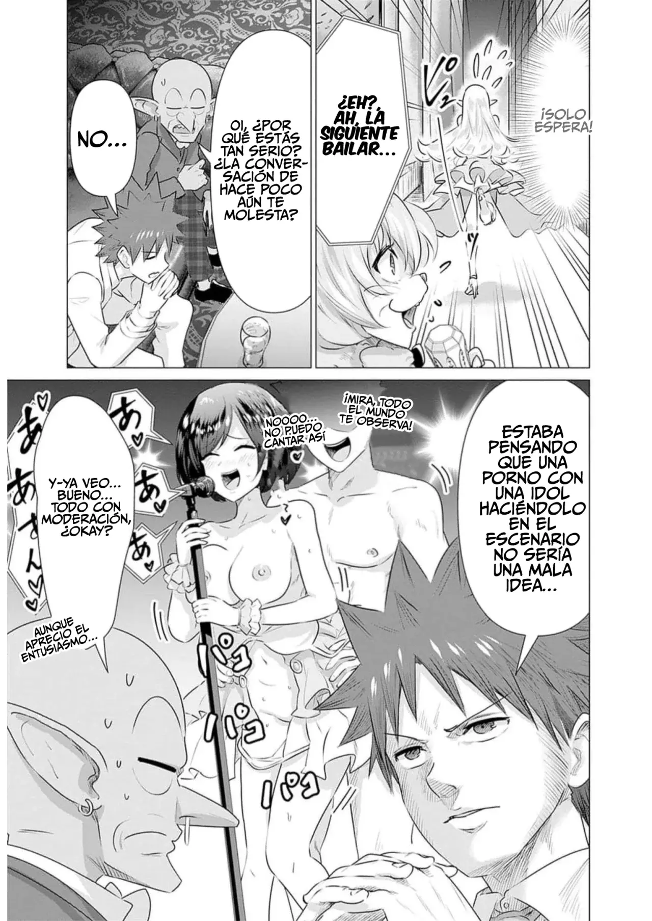 Isekai Pornstar ~Shiru danyuu ga isekai tensei shite ero chishiki furu katsuyo de musou danyuu ni naru hanashi Capitulo 31: Una noche en V-Queensland 2 página 15