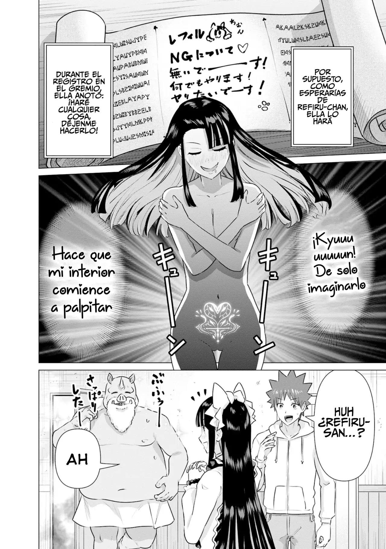 Isekai Pornstar ~Shiru danyuu ga isekai tensei shite ero chishiki furu katsuyo de musou danyuu ni naru hanashi Capitulo 33: La asistente de la Orden de Caballería y el actor orco página 11