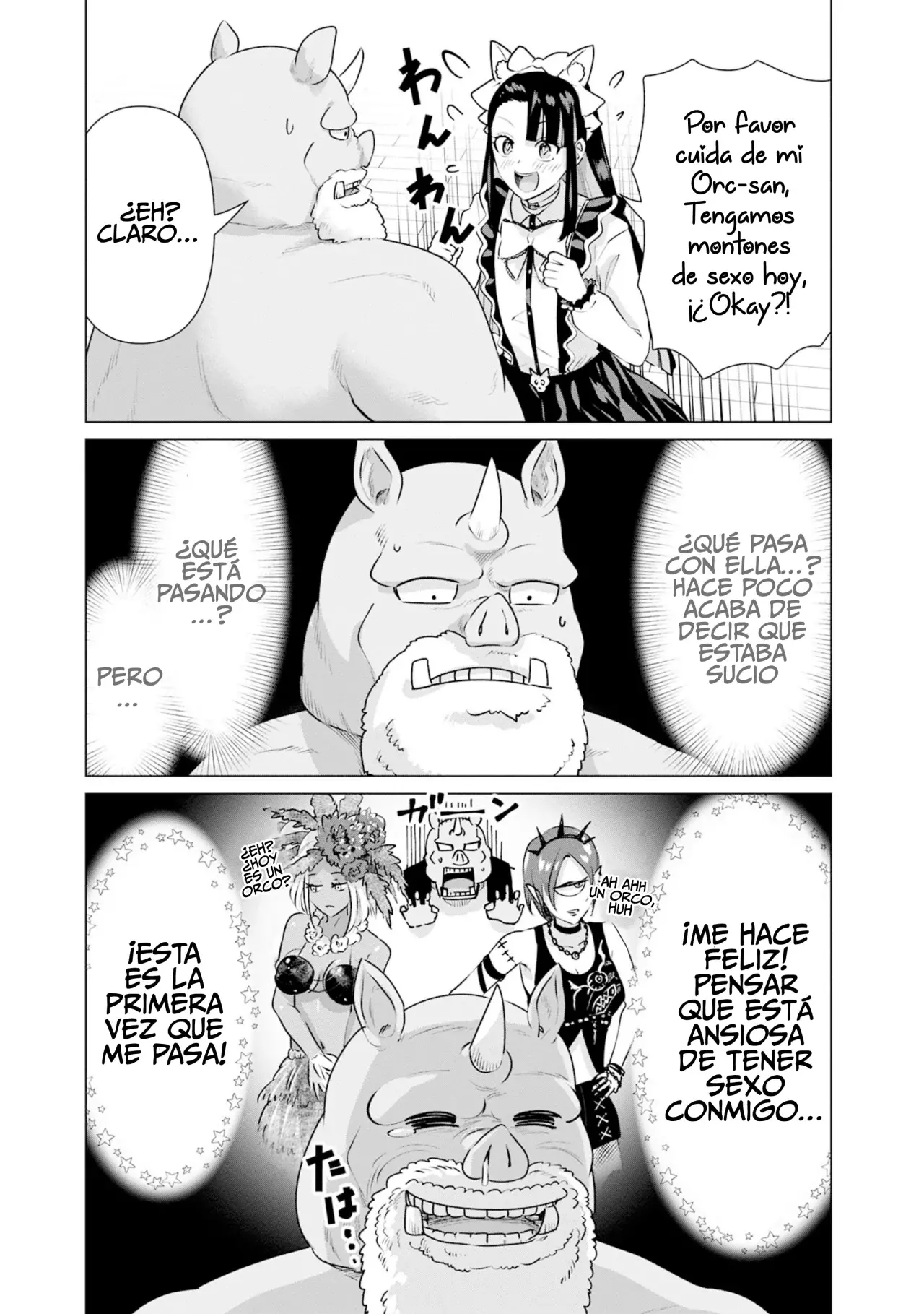 Isekai Pornstar ~Shiru danyuu ga isekai tensei shite ero chishiki furu katsuyo de musou danyuu ni naru hanashi Capitulo 33: La asistente de la Orden de Caballería y el actor orco página 12