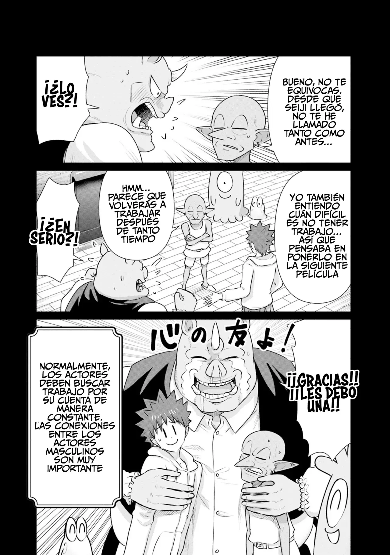 Isekai Pornstar ~Shiru danyuu ga isekai tensei shite ero chishiki furu katsuyo de musou danyuu ni naru hanashi Capitulo 33: La asistente de la Orden de Caballería y el actor orco página 4