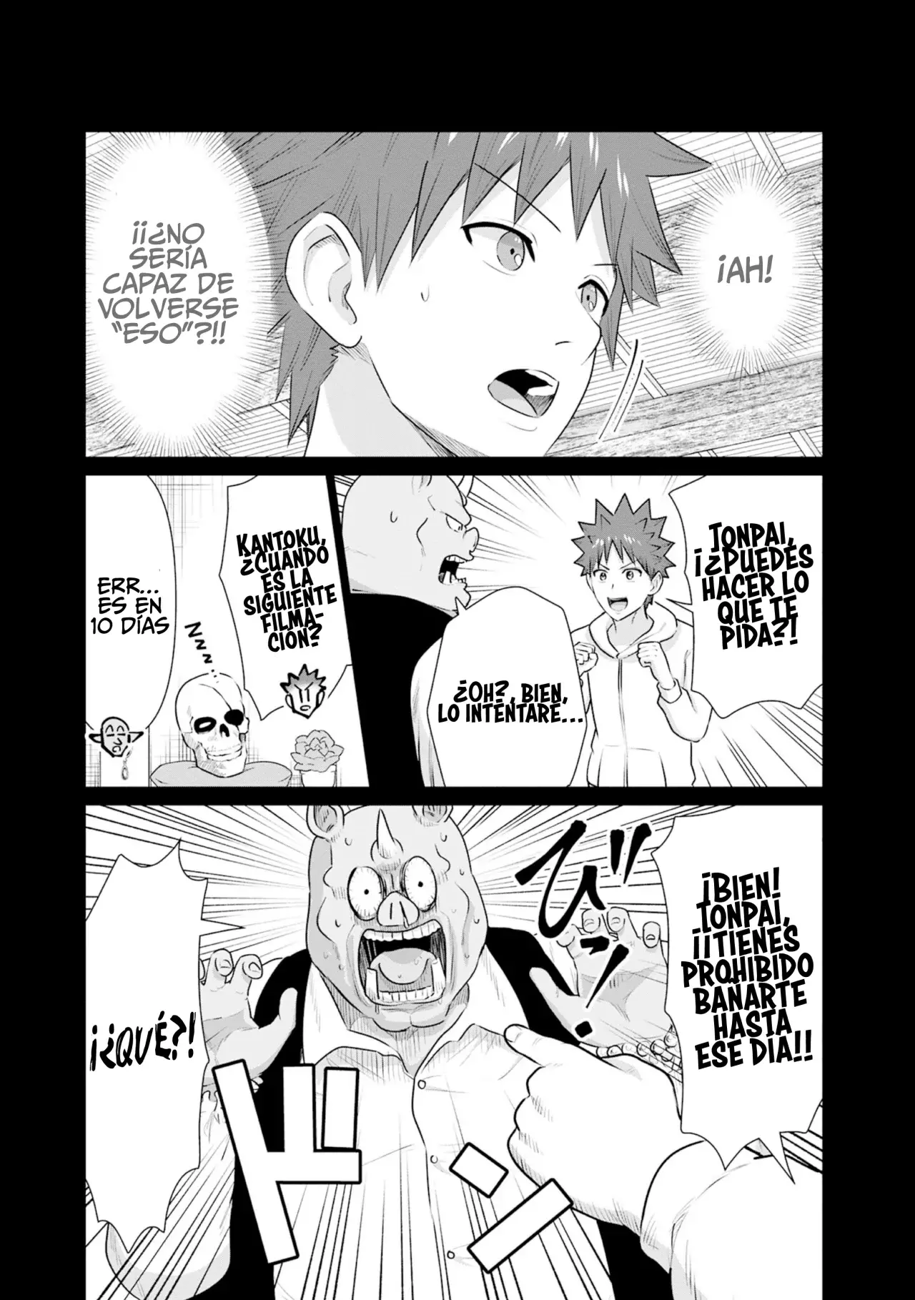 Isekai Pornstar ~Shiru danyuu ga isekai tensei shite ero chishiki furu katsuyo de musou danyuu ni naru hanashi Capitulo 33: La asistente de la Orden de Caballería y el actor orco página 6