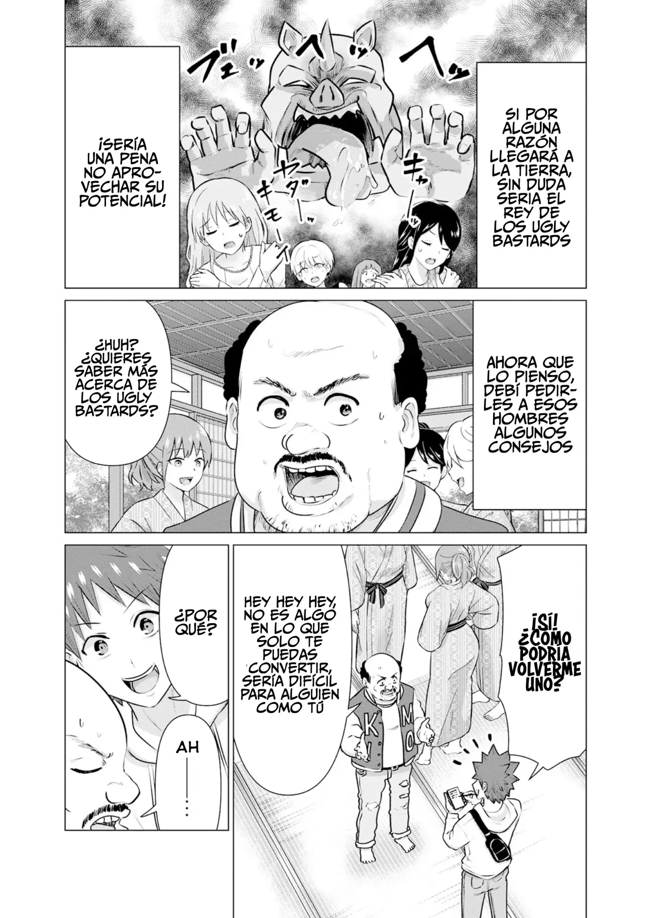 Isekai Pornstar ~Shiru danyuu ga isekai tensei shite ero chishiki furu katsuyo de musou danyuu ni naru hanashi Capitulo 34: La asistente de la Orden de Caballería y el actor orco 2 página 3