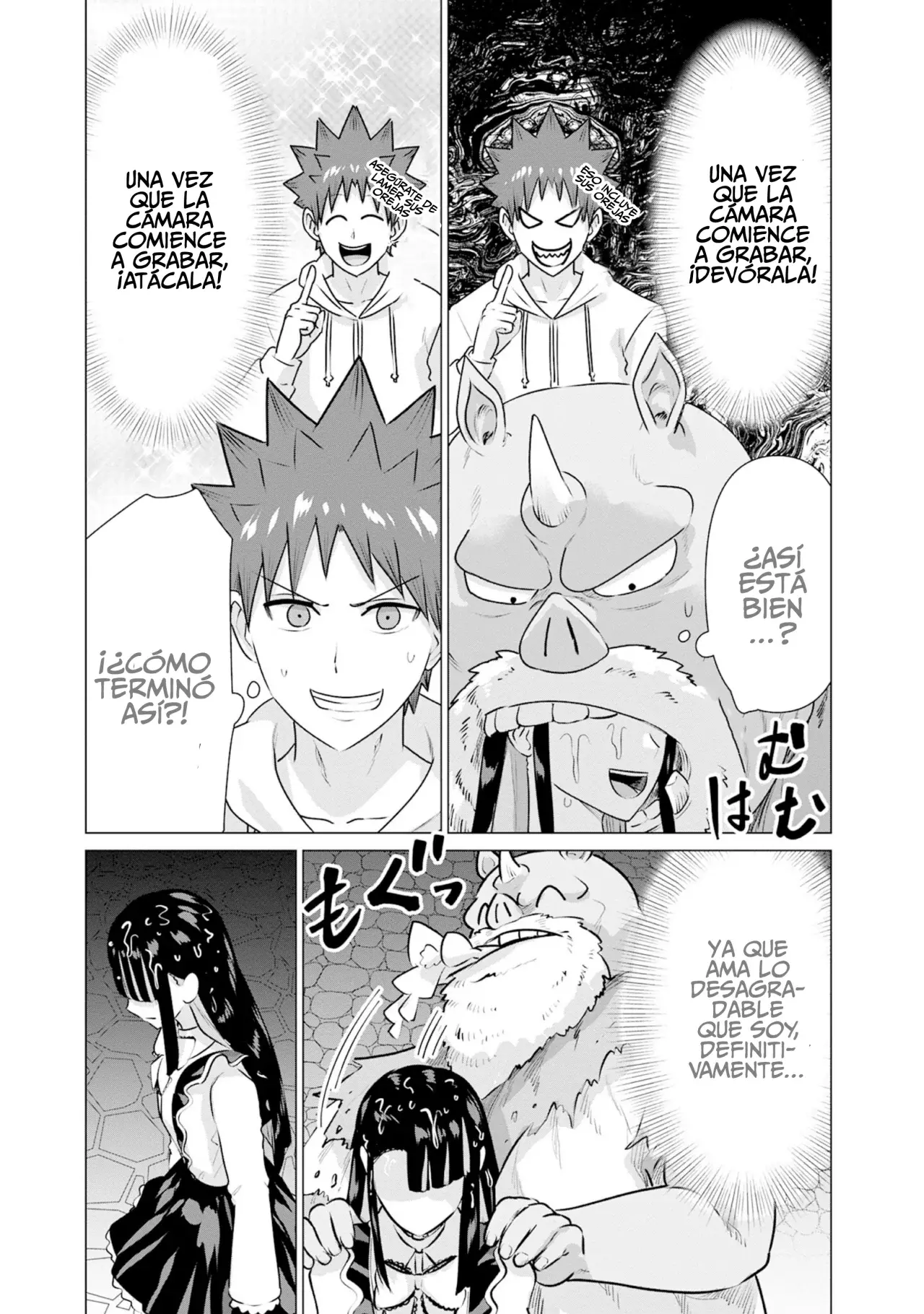 Isekai Pornstar ~Shiru danyuu ga isekai tensei shite ero chishiki furu katsuyo de musou danyuu ni naru hanashi Capitulo 34: La asistente de la Orden de Caballería y el actor orco 2 página 8