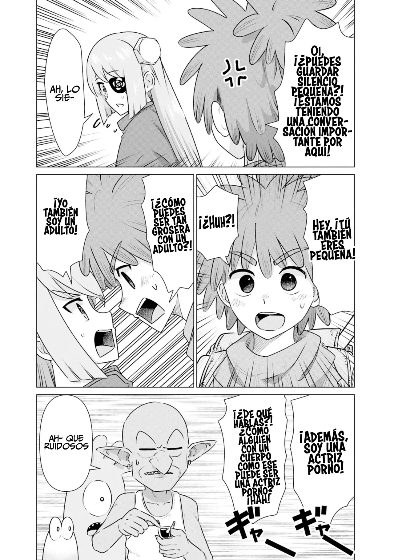 Isekai Pornstar ~Shiru danyuu ga isekai tensei shite ero chishiki furu katsuyo de musou danyuu ni naru hanashi Capitulo 35: Enano y la técnica de Aruu 1 página 14