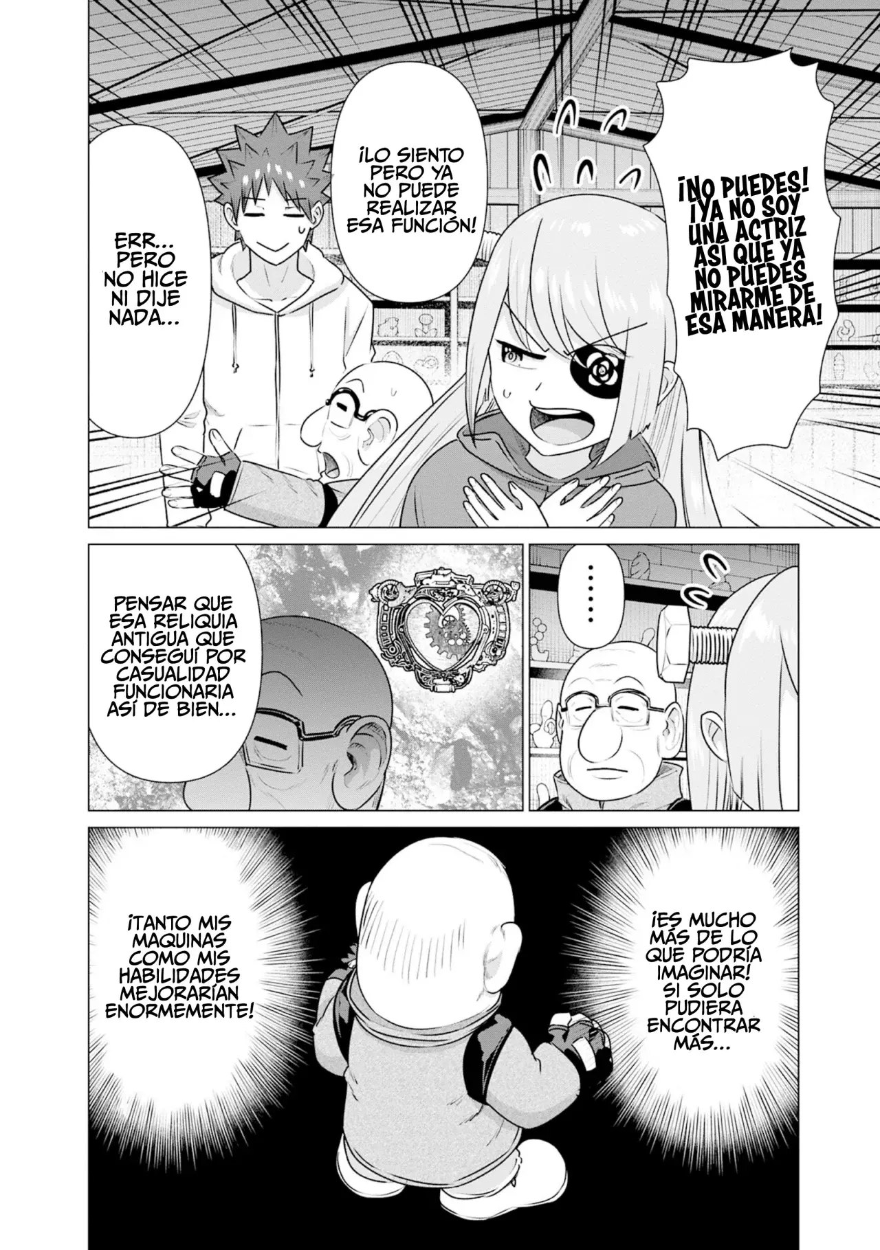 Isekai Pornstar ~Shiru danyuu ga isekai tensei shite ero chishiki furu katsuyo de musou danyuu ni naru hanashi Capitulo 35: Enano y la técnica de Aruu 1 página 7