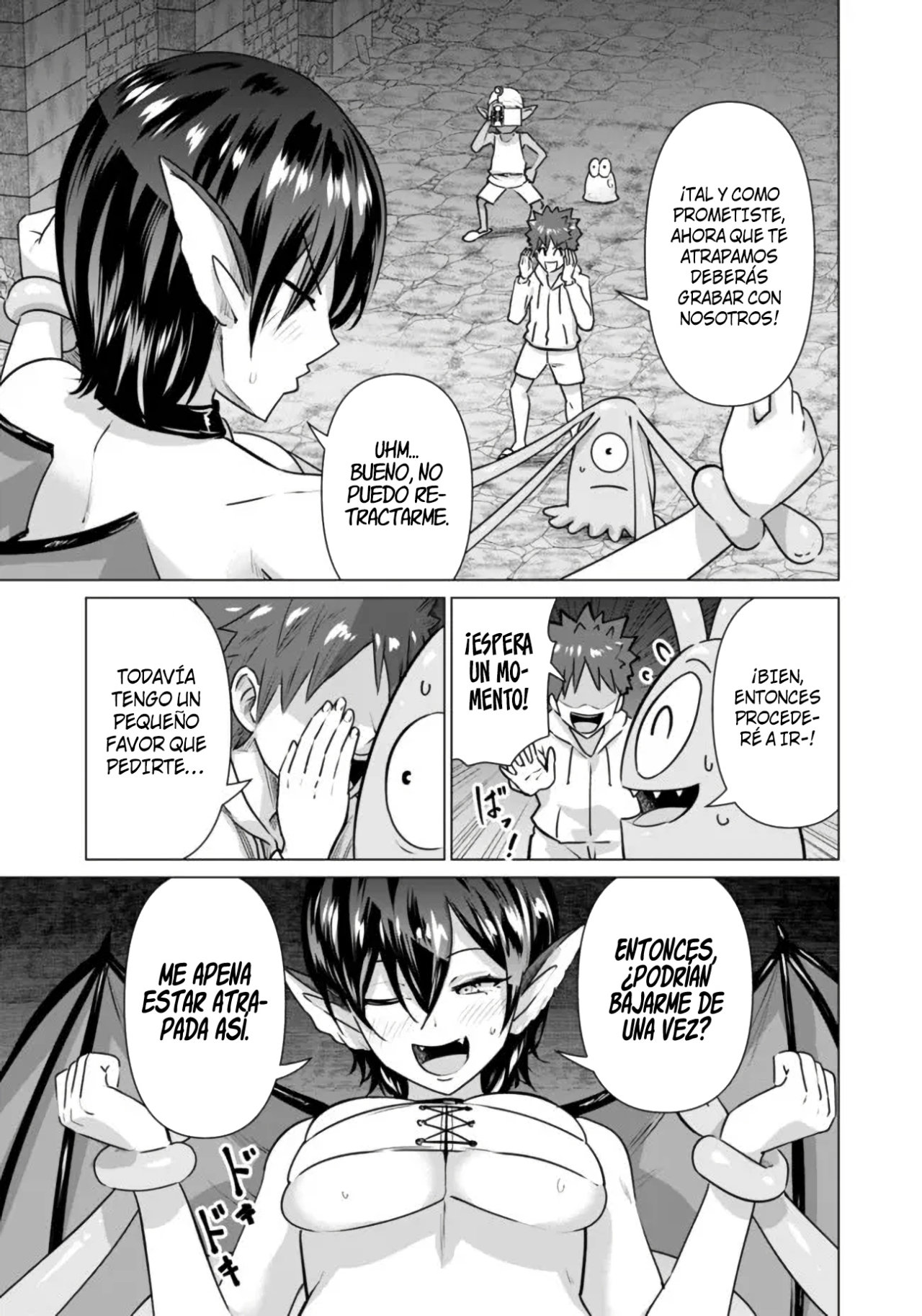 Isekai Pornstar ~Shiru danyuu ga isekai tensei shite ero chishiki furu katsuyo de musou danyuu ni naru hanashi Capitulo 4 página 9