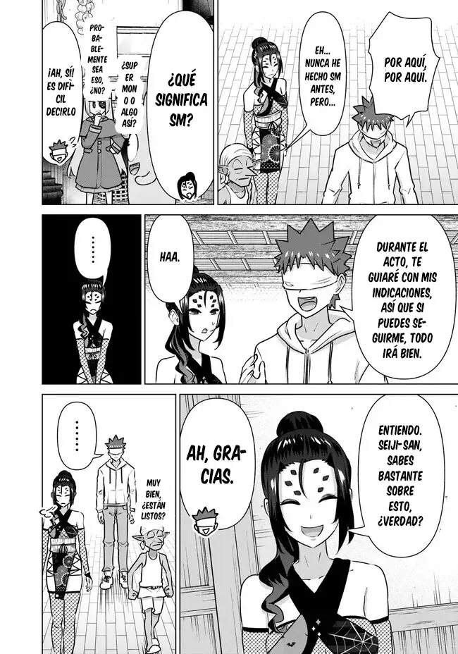Isekai Pornstar ~Shiru danyuu ga isekai tensei shite ero chishiki furu katsuyo de musou danyuu ni naru hanashi Capitulo 40 página 7