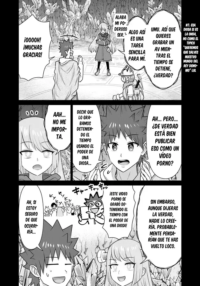 Isekai Pornstar ~Shiru danyuu ga isekai tensei shite ero chishiki furu katsuyo de musou danyuu ni naru hanashi Capitulo 43 página 8
