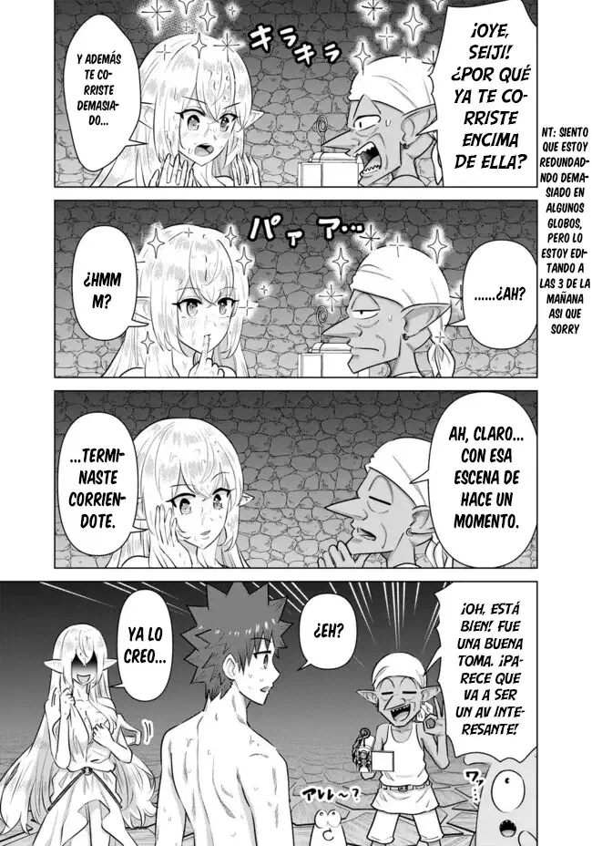 Isekai Pornstar ~Shiru danyuu ga isekai tensei shite ero chishiki furu katsuyo de musou danyuu ni naru hanashi Capitulo 45 página 12