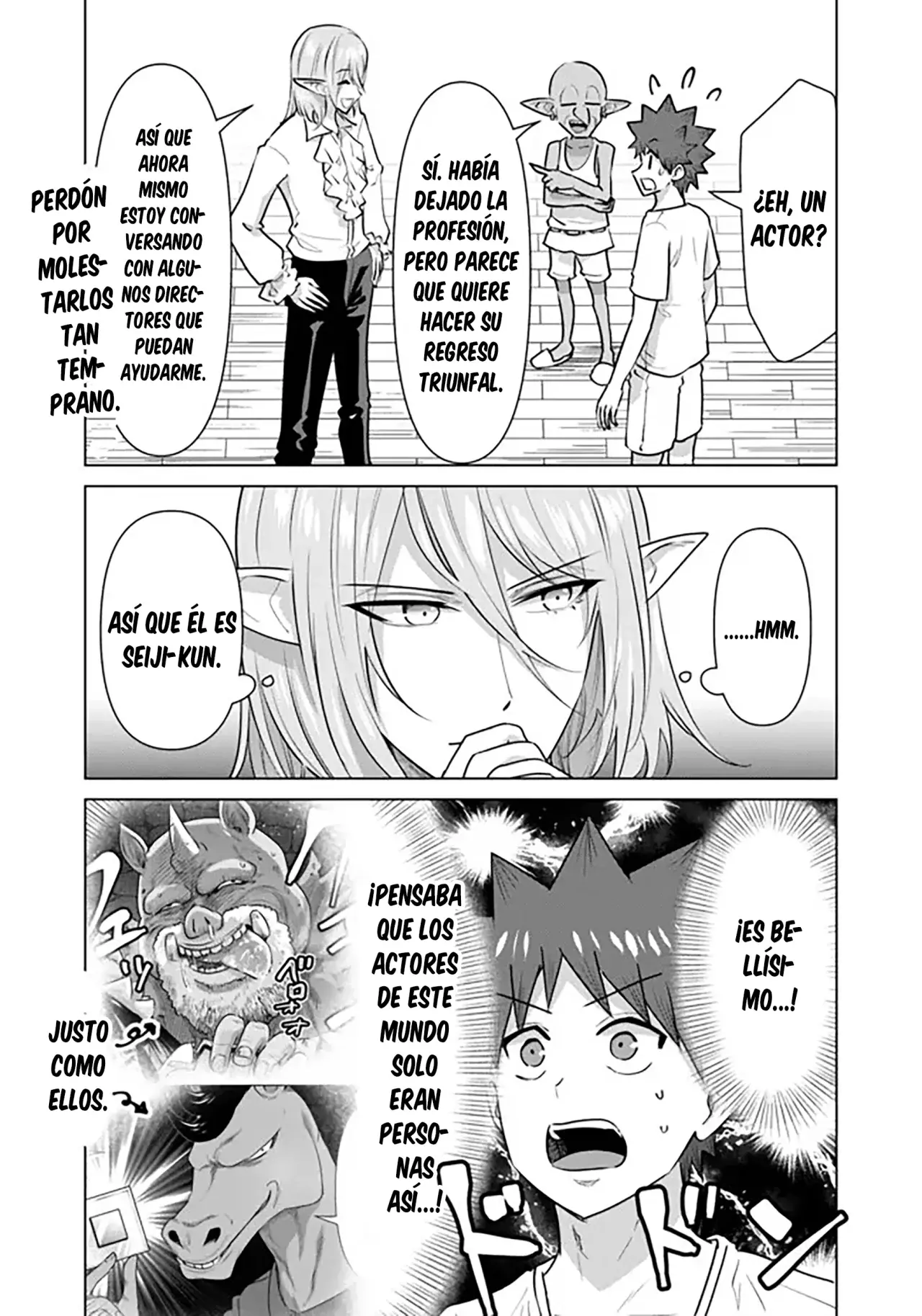 Isekai Pornstar ~Shiru danyuu ga isekai tensei shite ero chishiki furu katsuyo de musou danyuu ni naru hanashi Capitulo 46 página 7