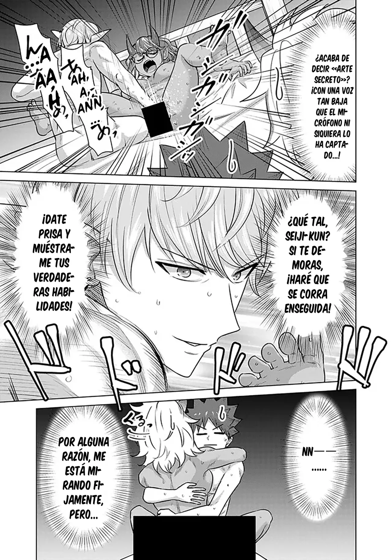 Isekai Pornstar ~Shiru danyuu ga isekai tensei shite ero chishiki furu katsuyo de musou danyuu ni naru hanashi Capitulo 48 página 11
